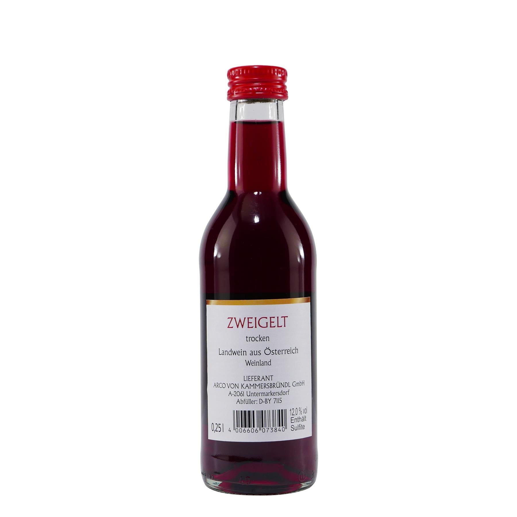 Stettner Zweigelt -trocken- (12 x 0,25L)