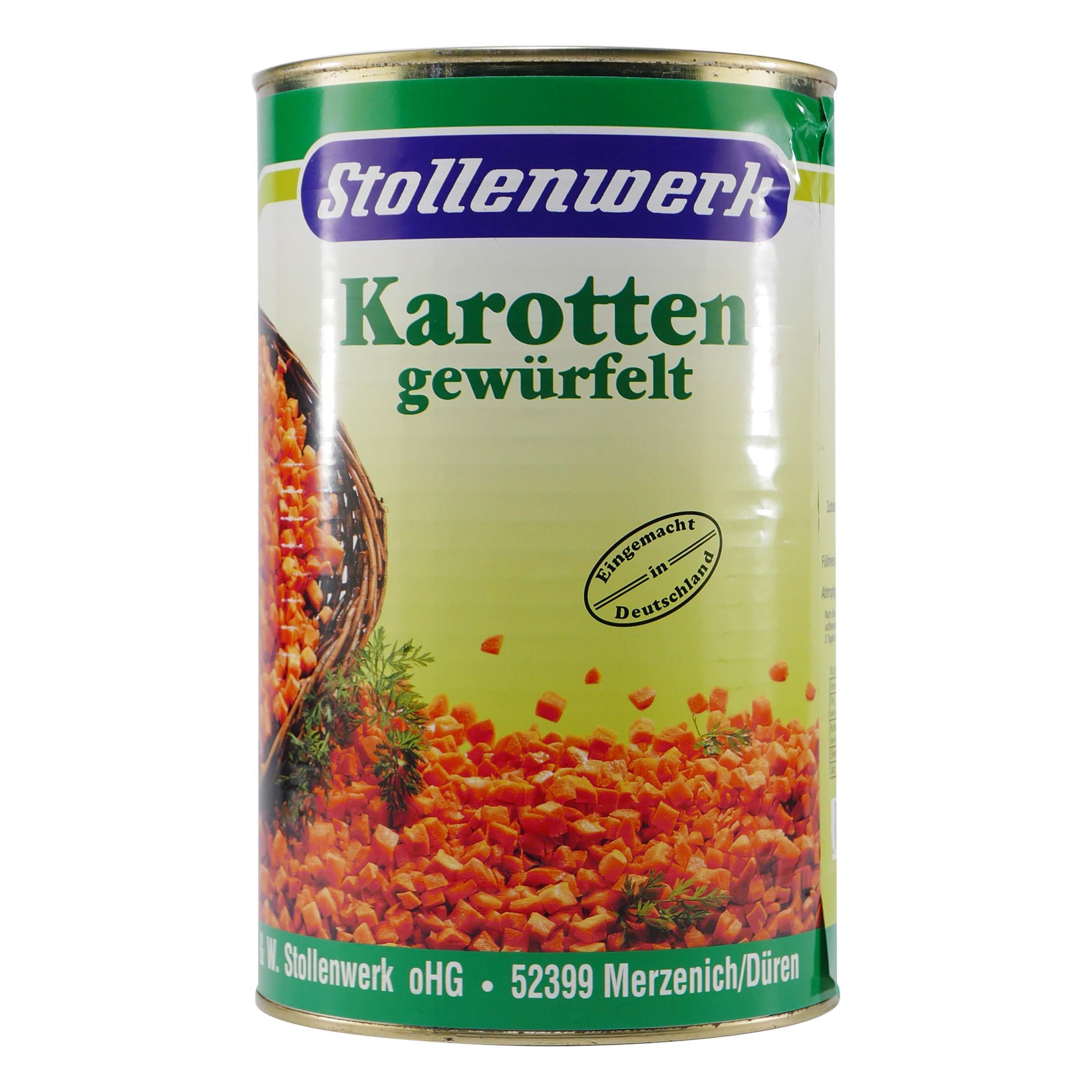 Stollenwerk Karotten Gewürfelt 4,0KG
