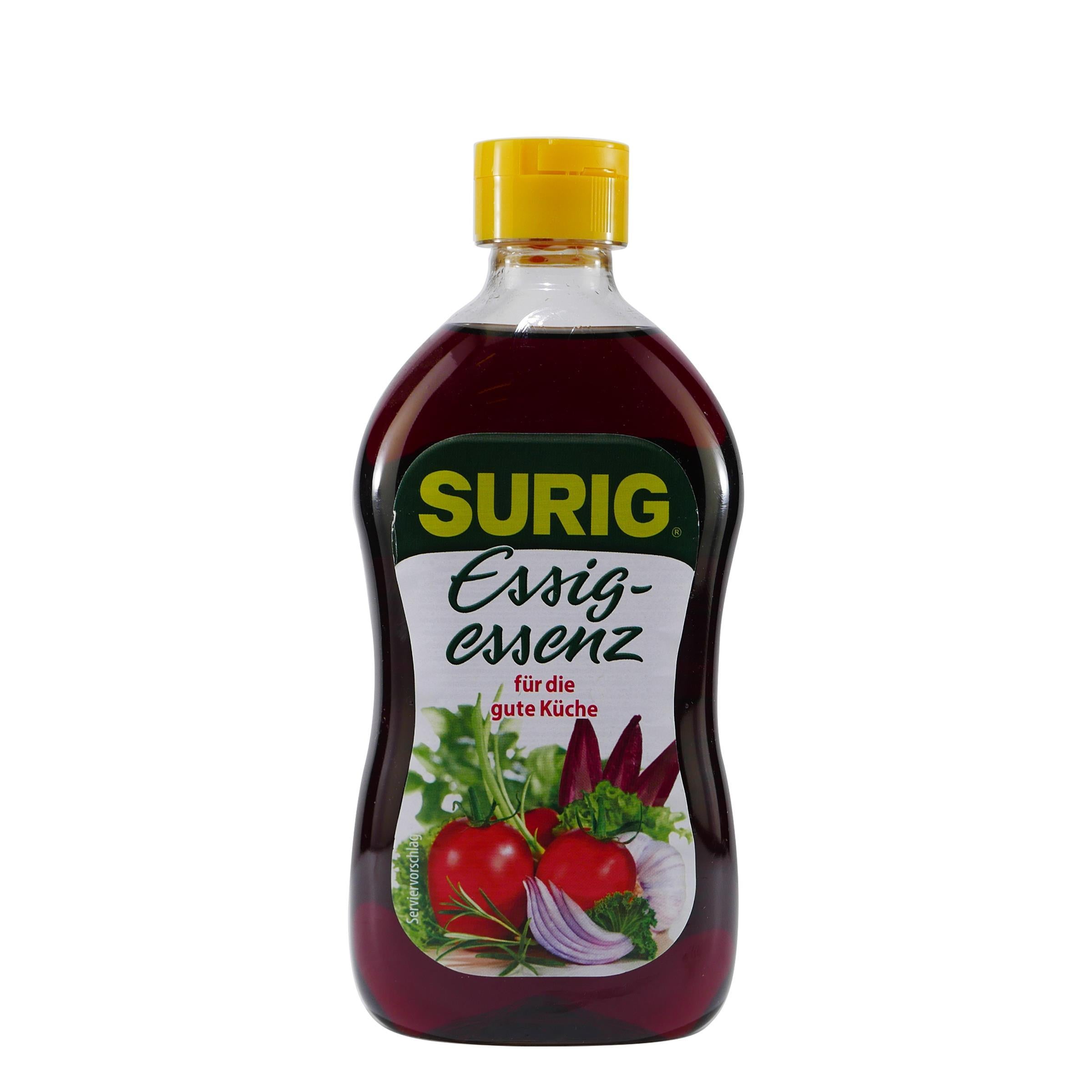 Surig Essig-Essenz Dunkel 24,9% Säure (12 x 400g)