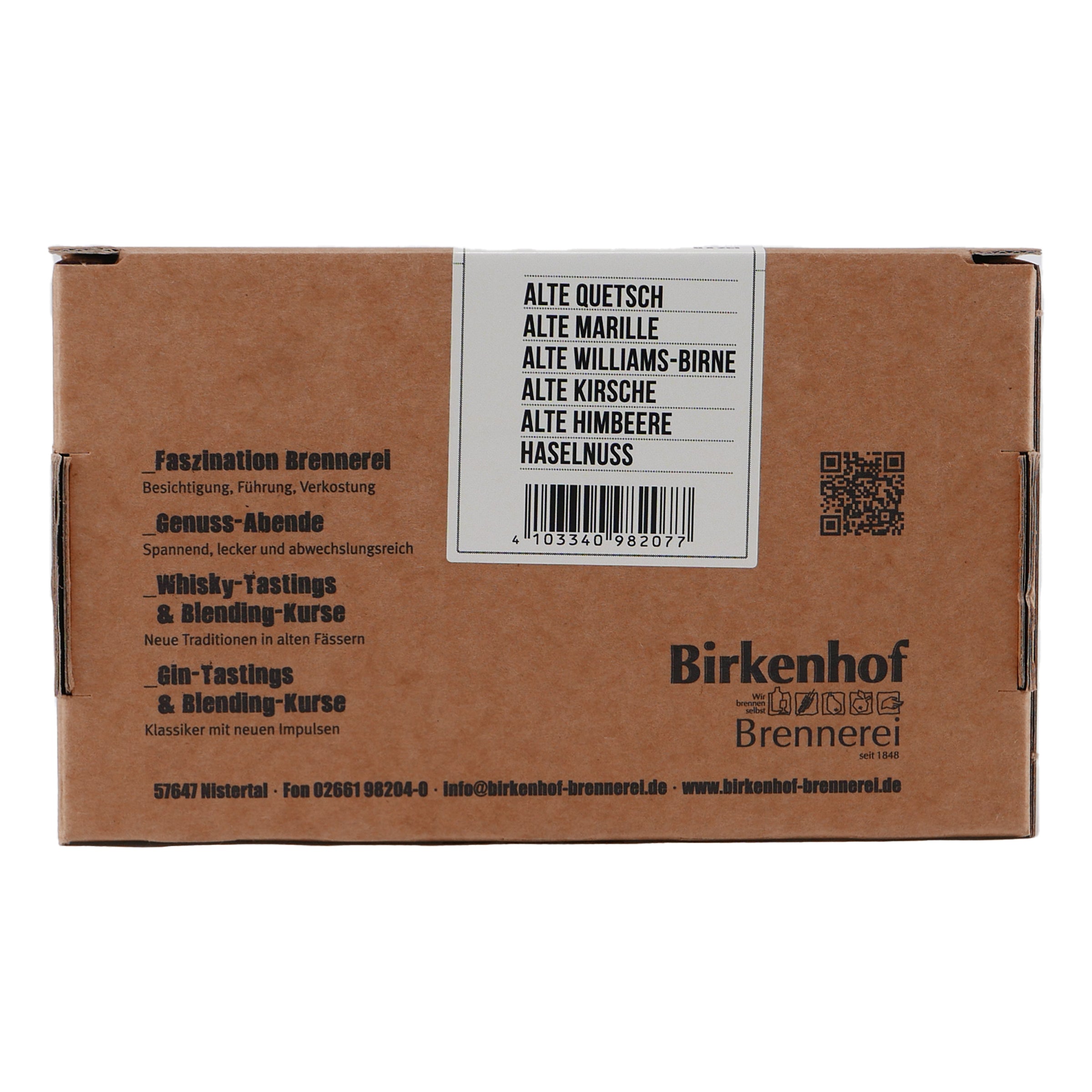 Birkenhof Tasting-Set Feine Spirituosen (6 x 0,02L)