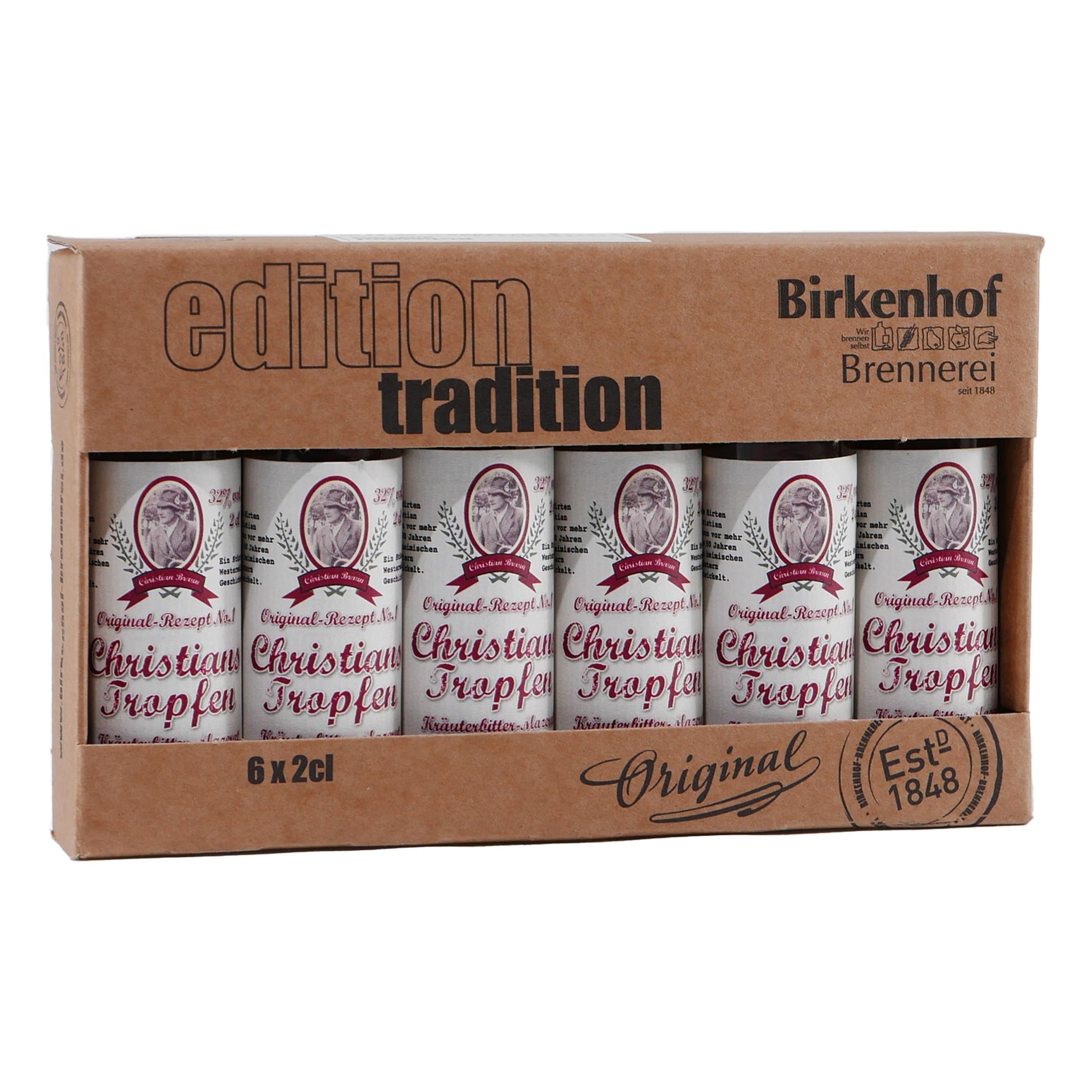 Birkenhof Tasting-Set Christians Tropfen (6 x 0,02L)