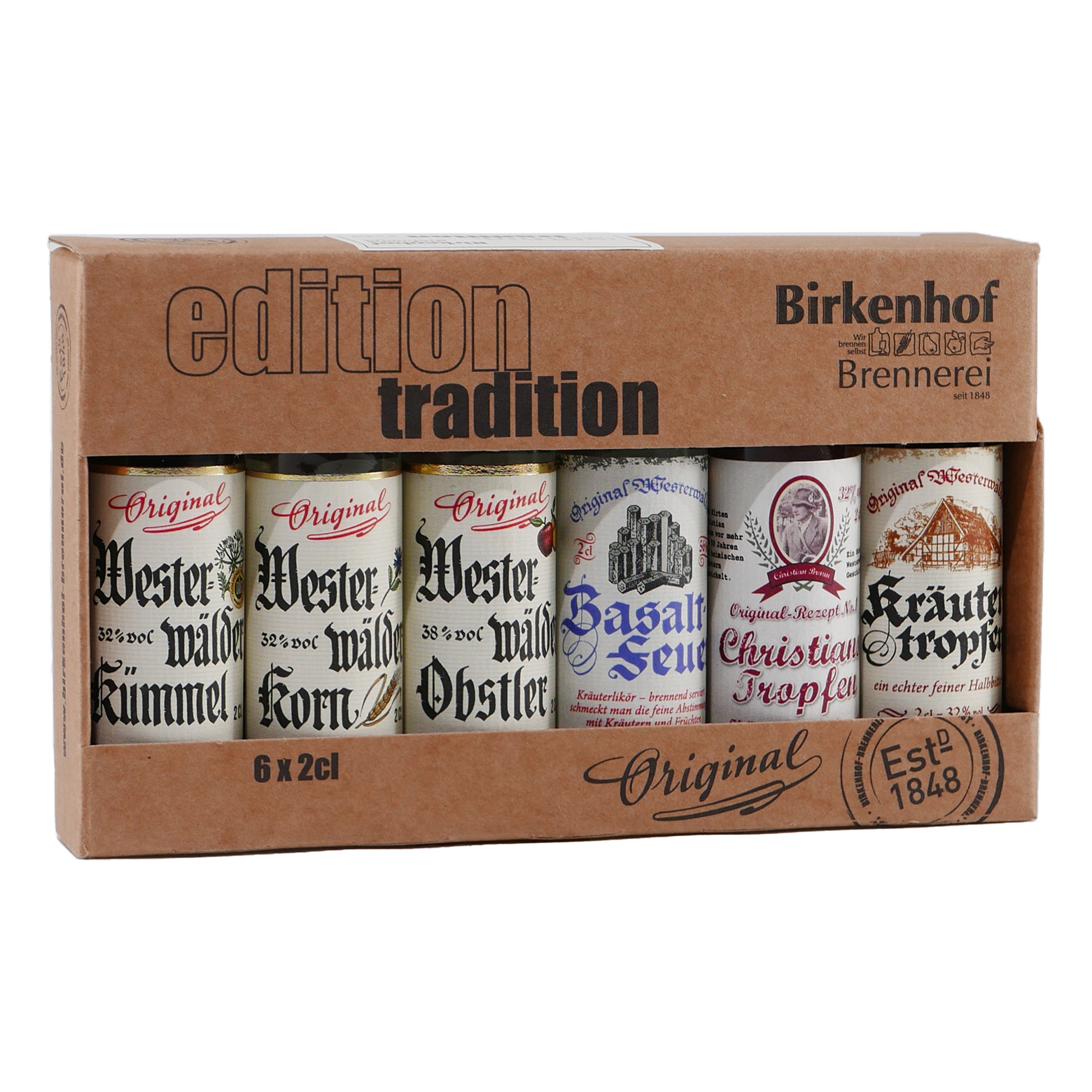 Birkenhof Tasting-Set Tradition (6 x 0,02L)