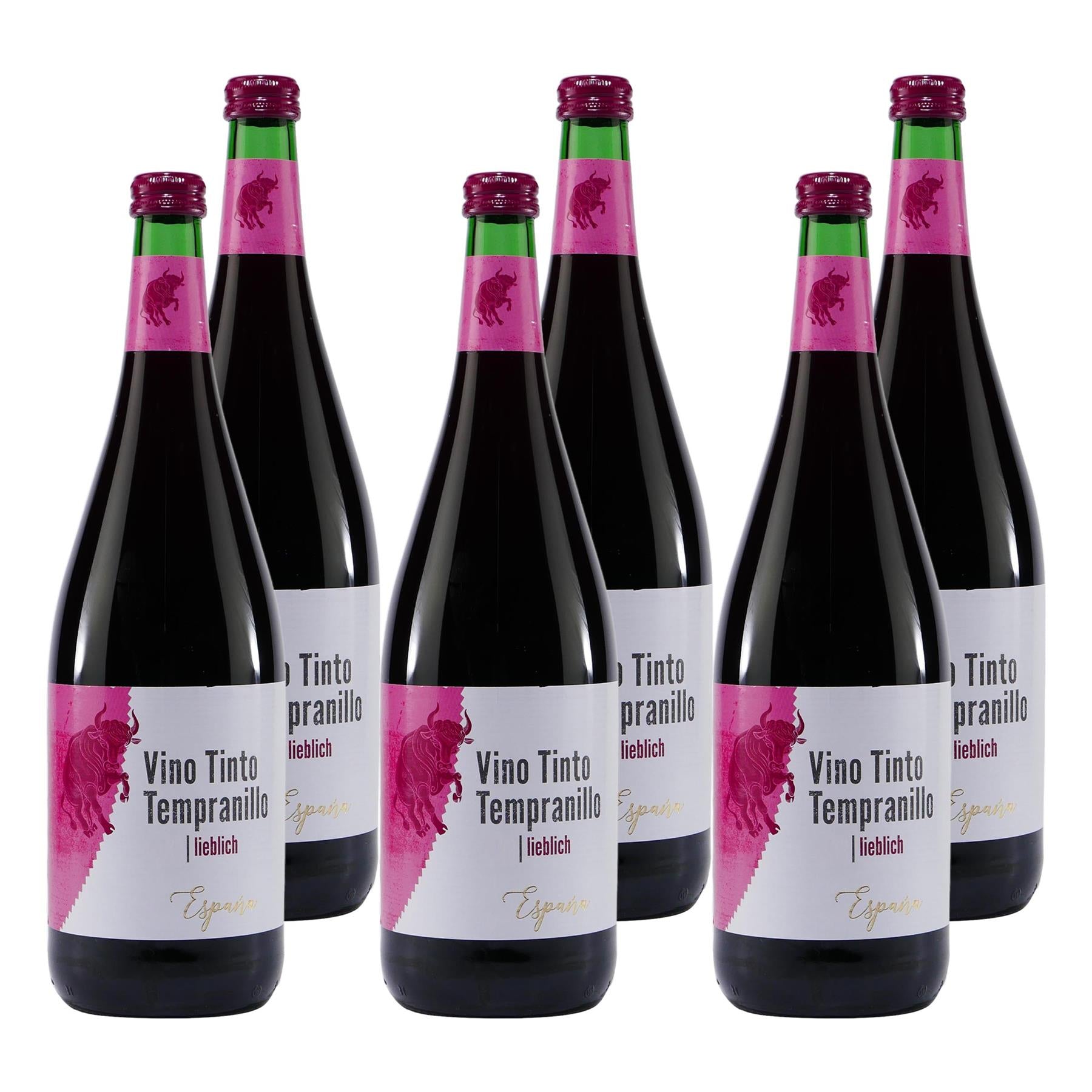 Tempranillo Vino Tinto -lieblich- (6 x 1,0L)