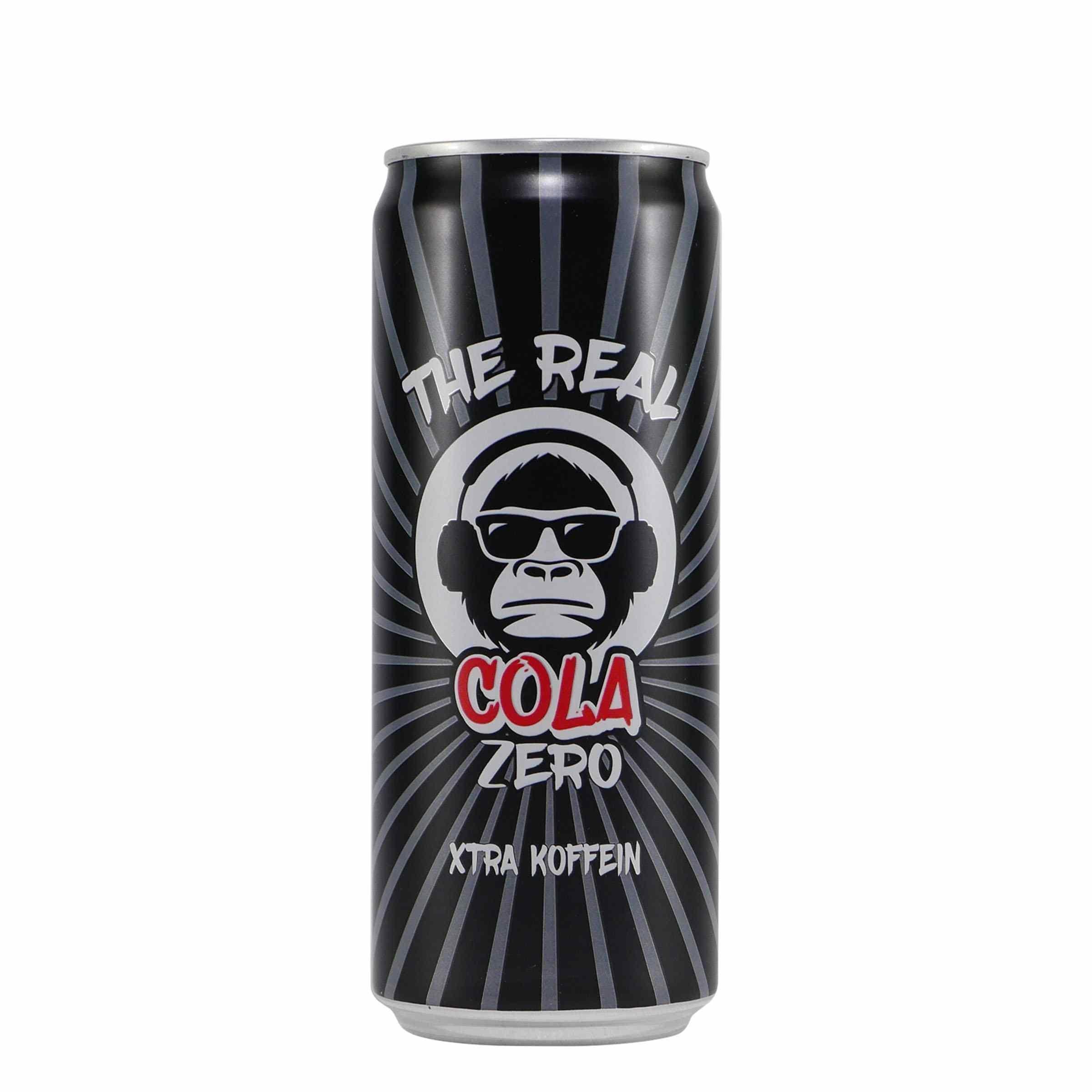 The Real Cola Zero Extra Koffein (24 x 0,33L) EINWEG
