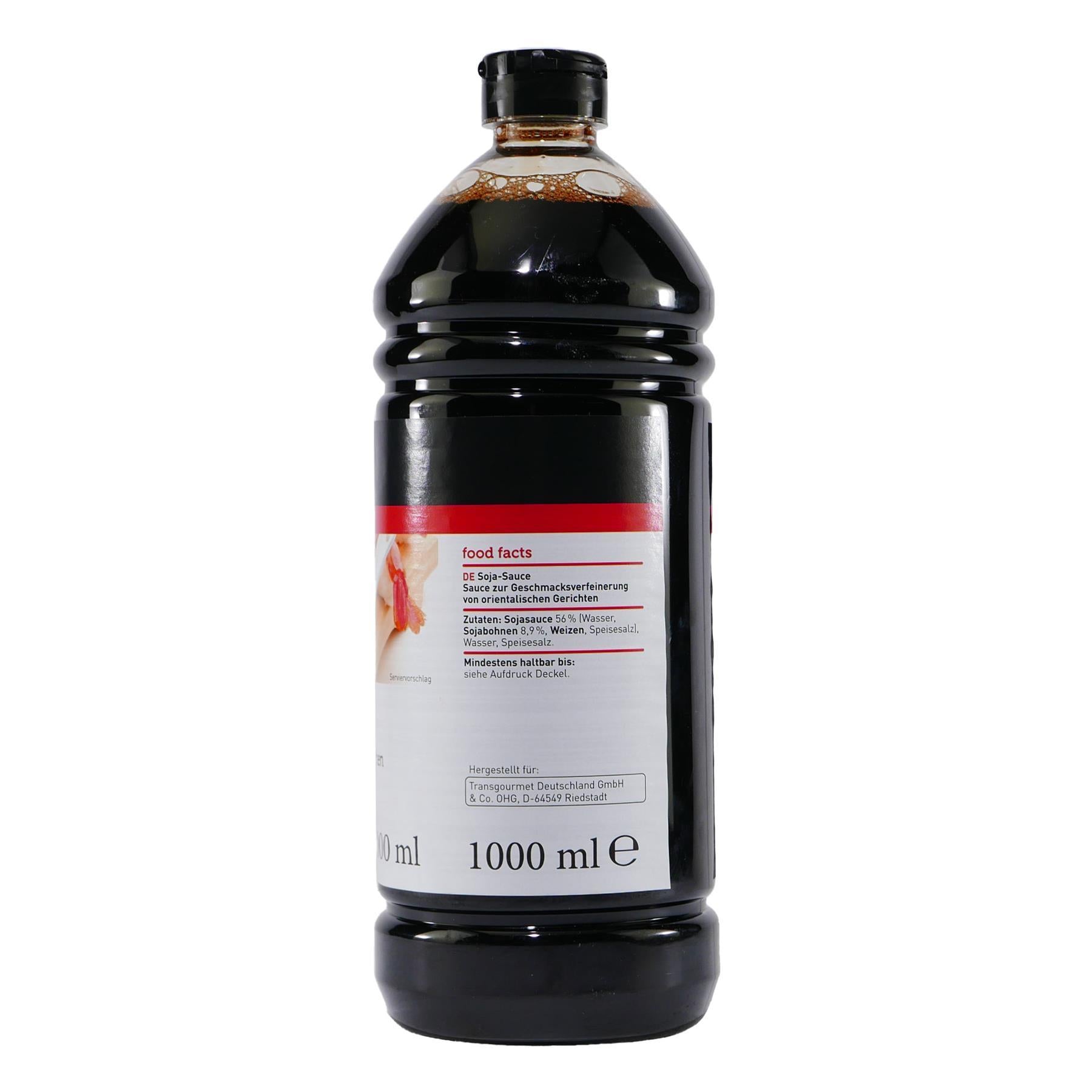 Trans Gourmet Soja-Sauce (6 x 1,0L)