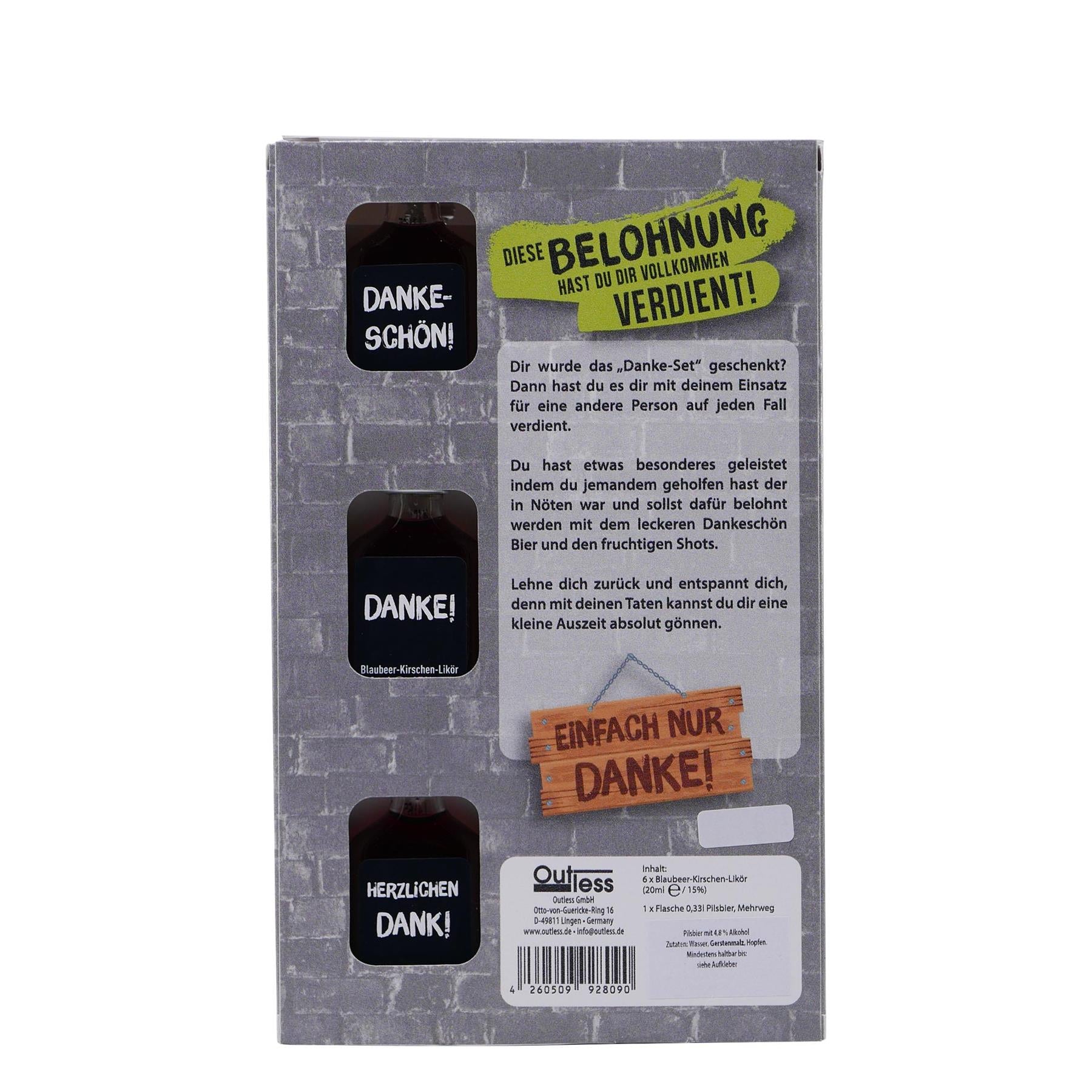 Geschenkverpackung "Danke für deine Hilfe"