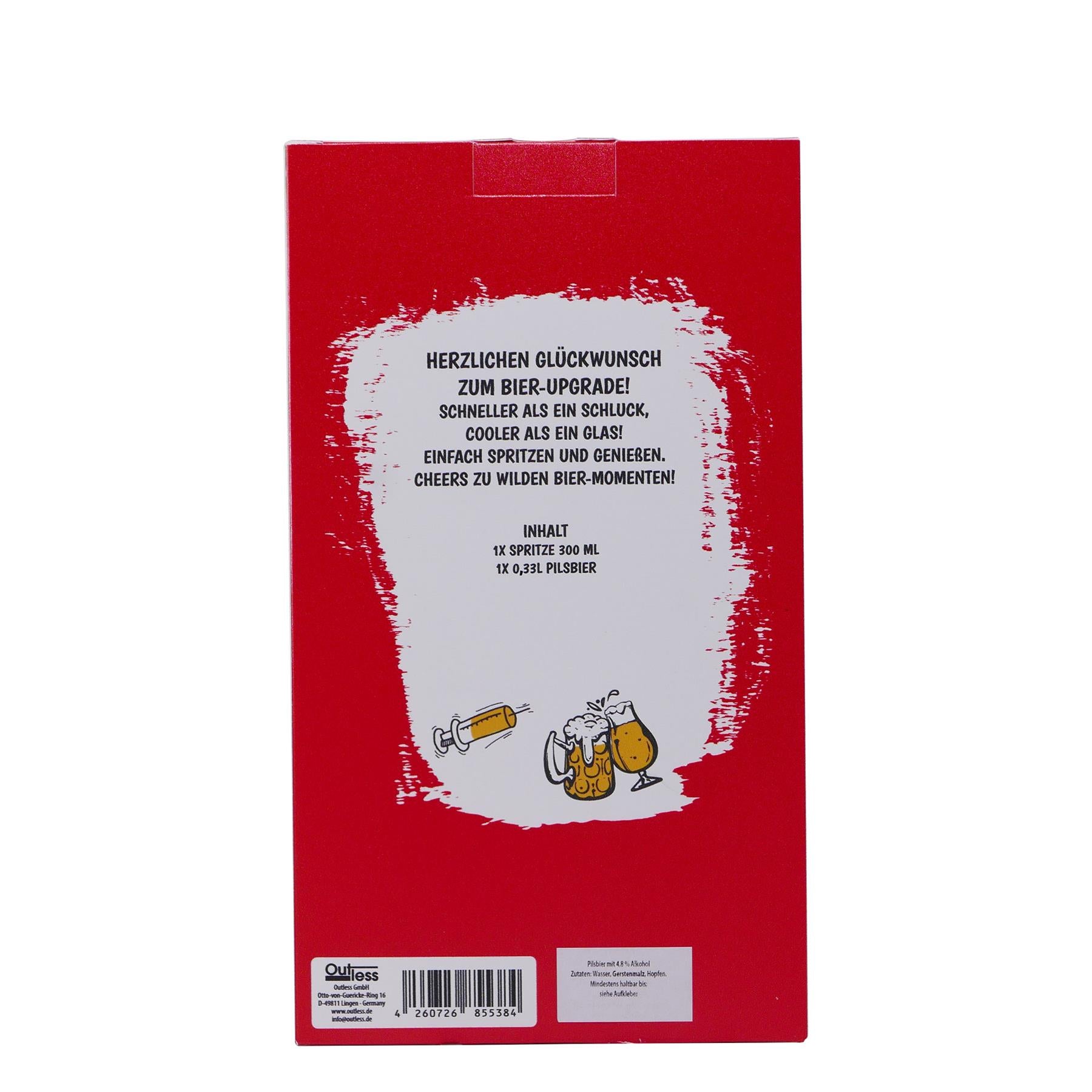 Geschenkverpackung "Notfallset"