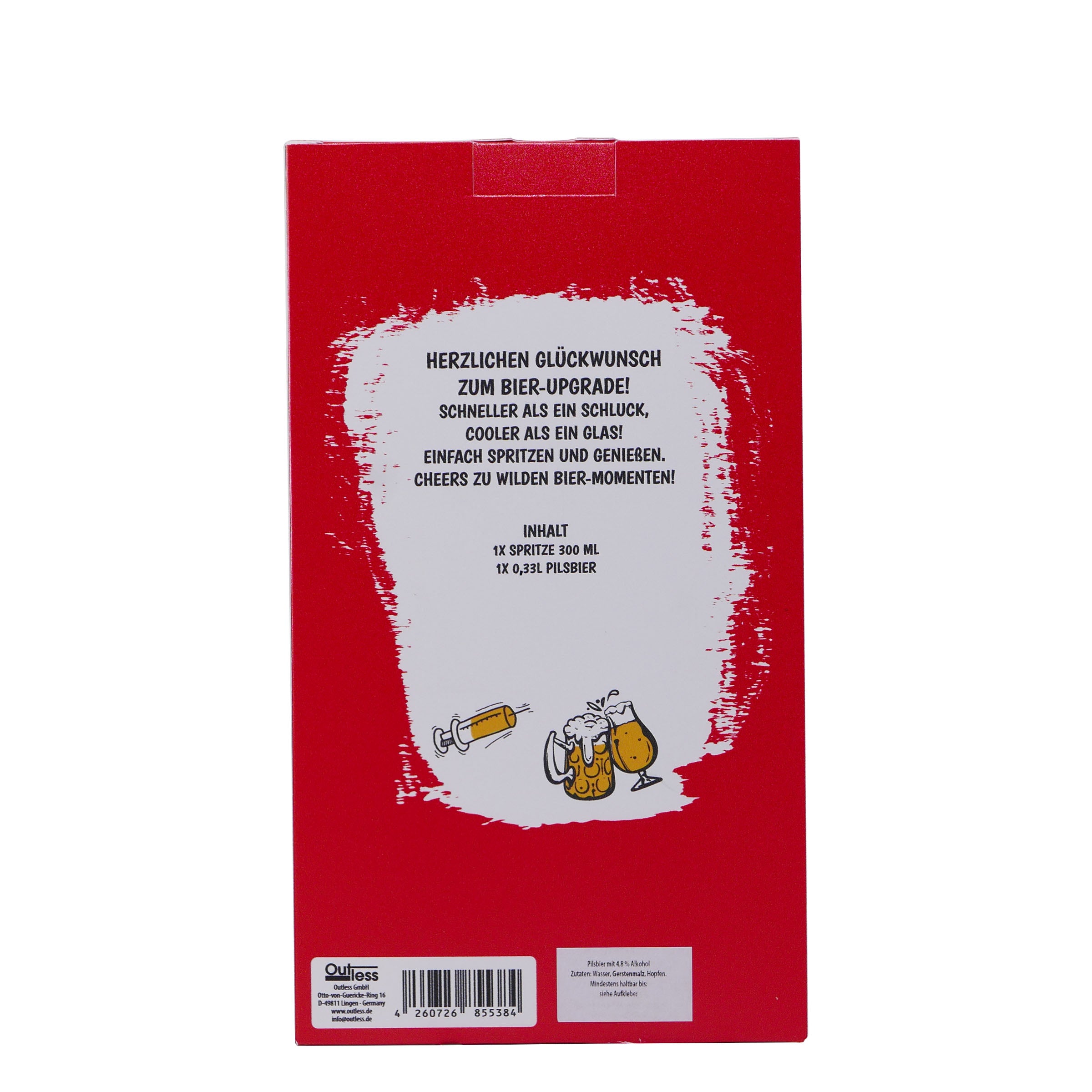 Geschenkverpackung "Notfallset"