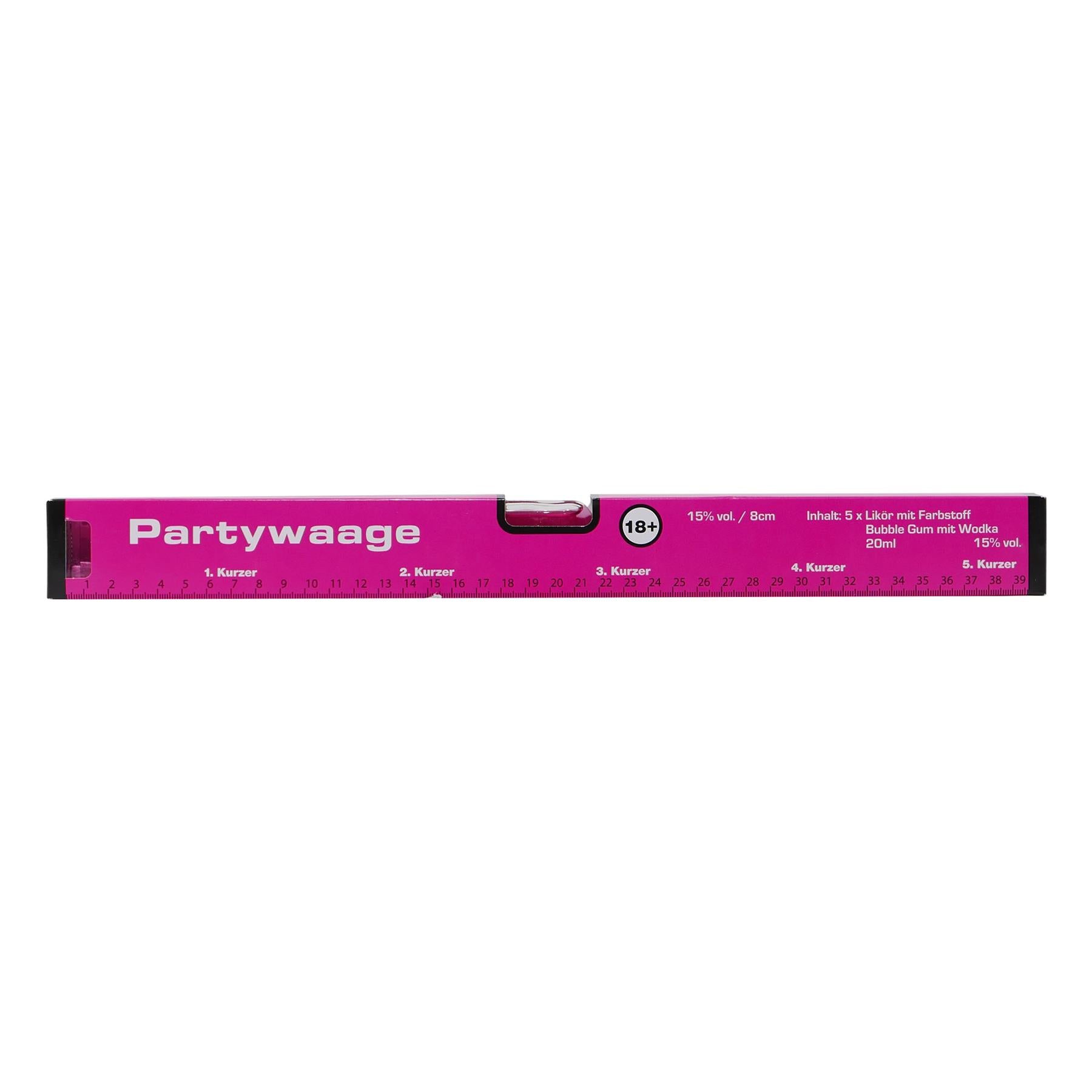 Partywaage "Tussi" Bubble Gum Likör (5 x 0,02L)