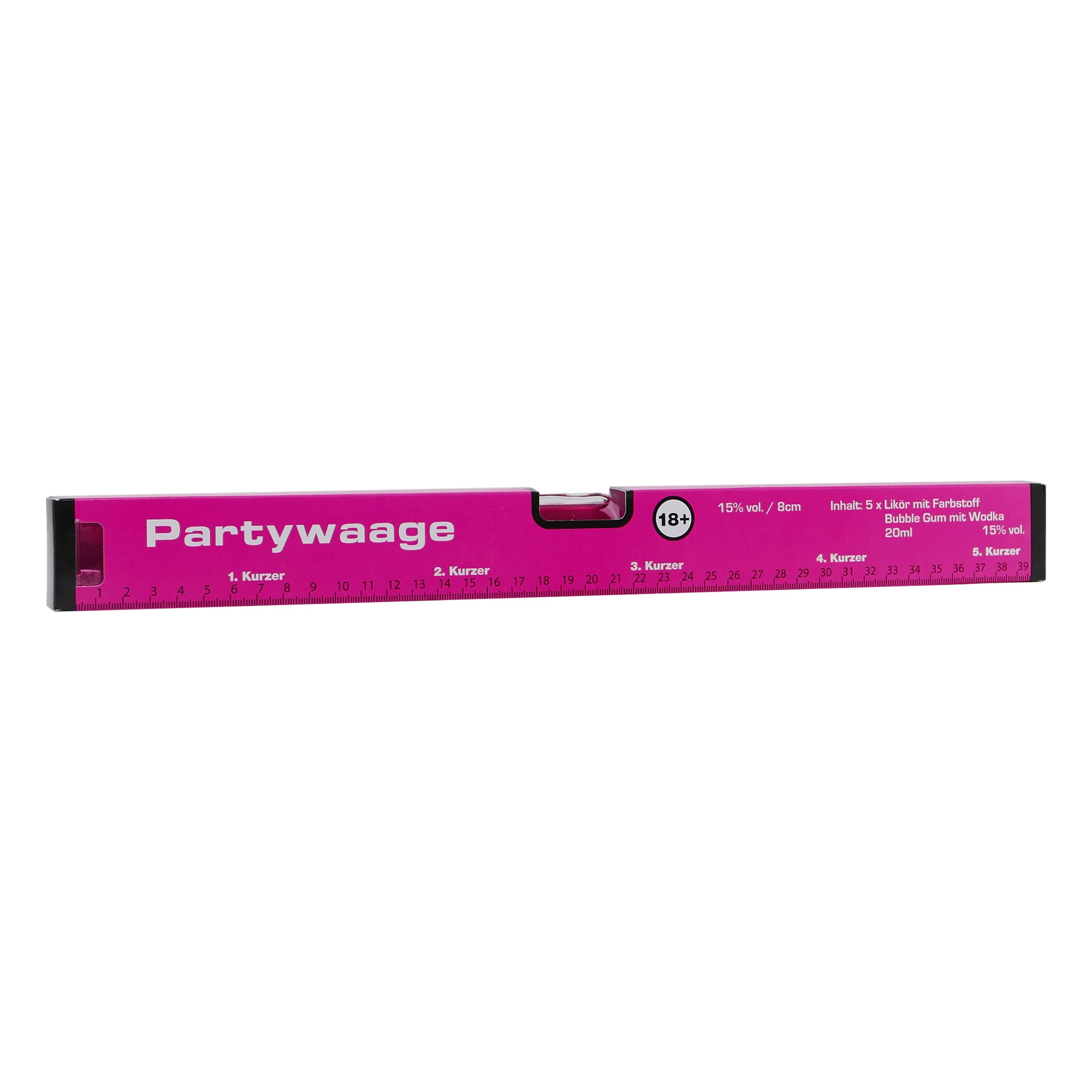Partywaage "Tussi" Bubble Gum Likör (5 x 0,02L)