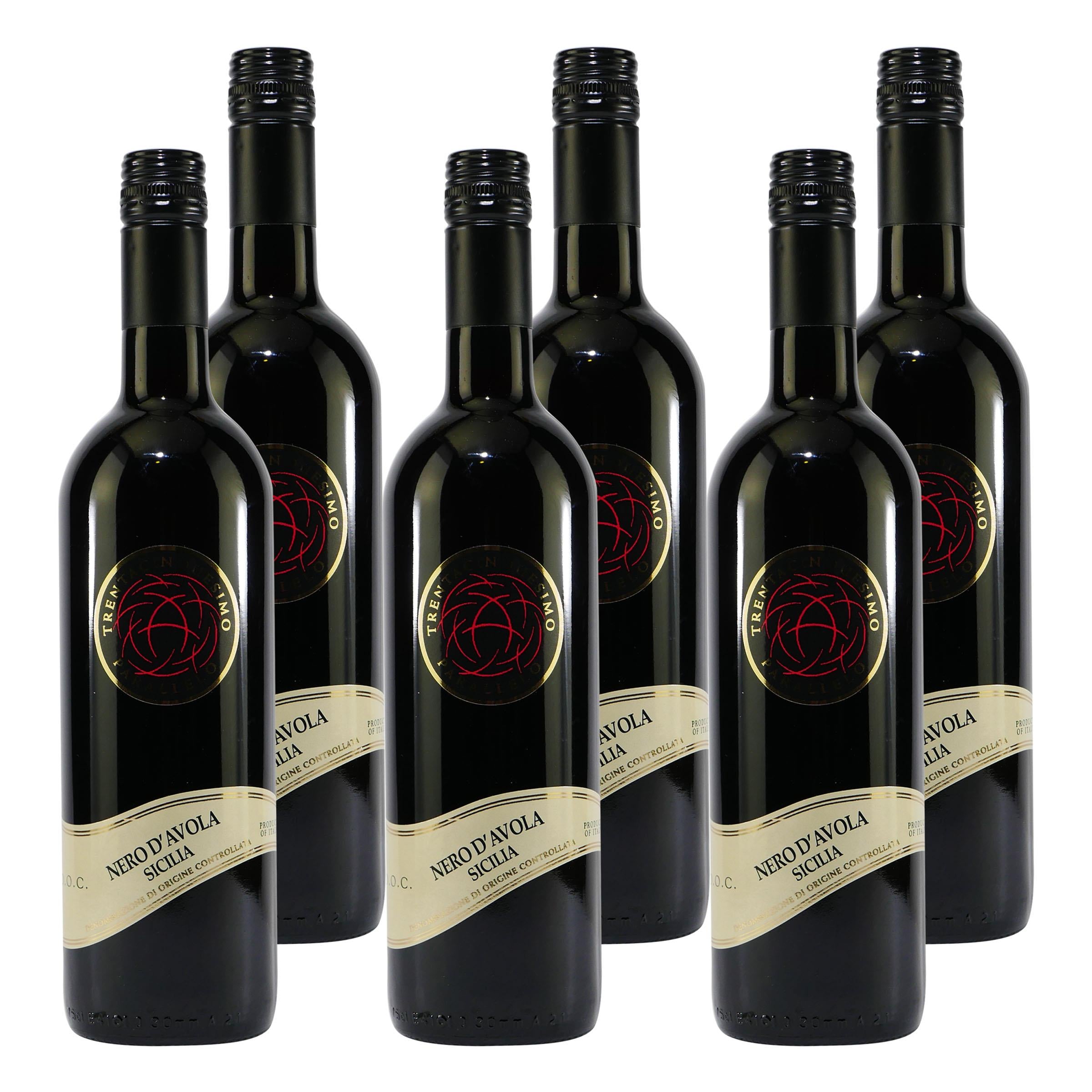 Trentacinquesimo Parallelo Nero d´Avola Sicilia -trocken- (6 x 0,75L)