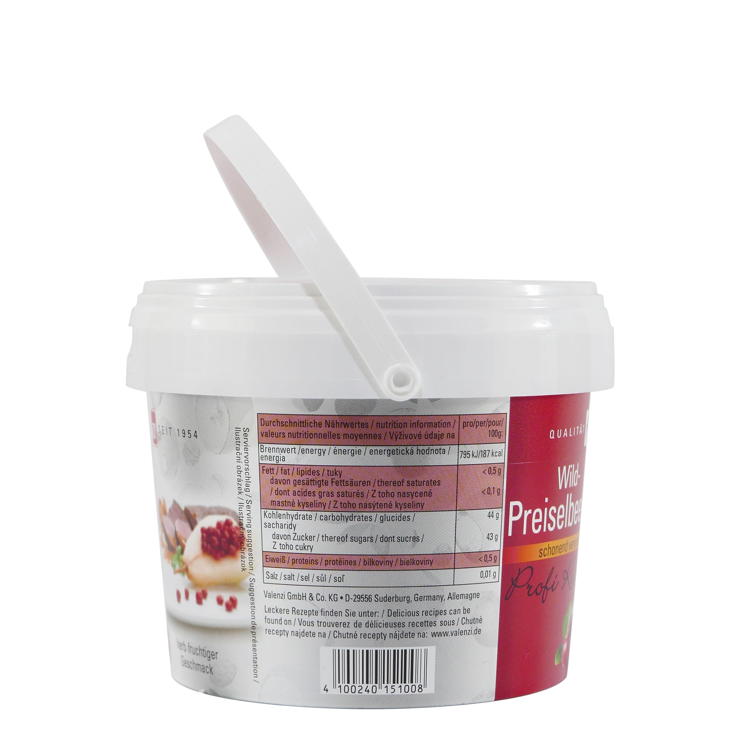 Valenzi Wild-Preiselbeeren 1,0KG