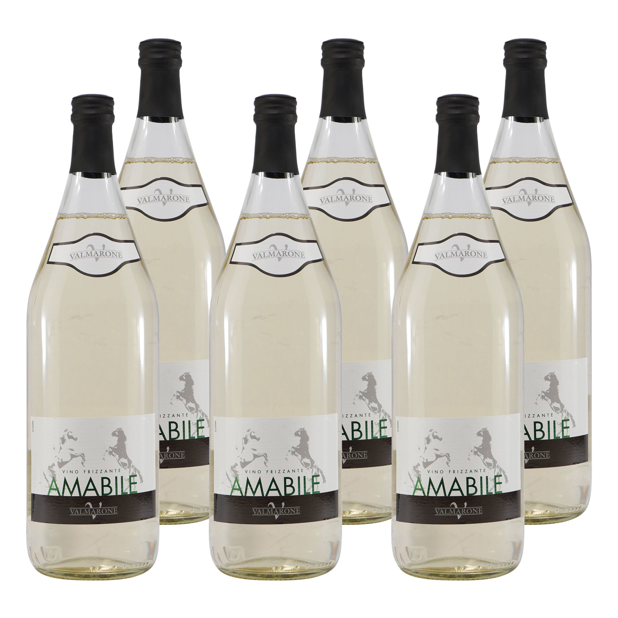 Valmarone Frizzantino Amabile Weißwein -lieblich- (6 x 1,5L)