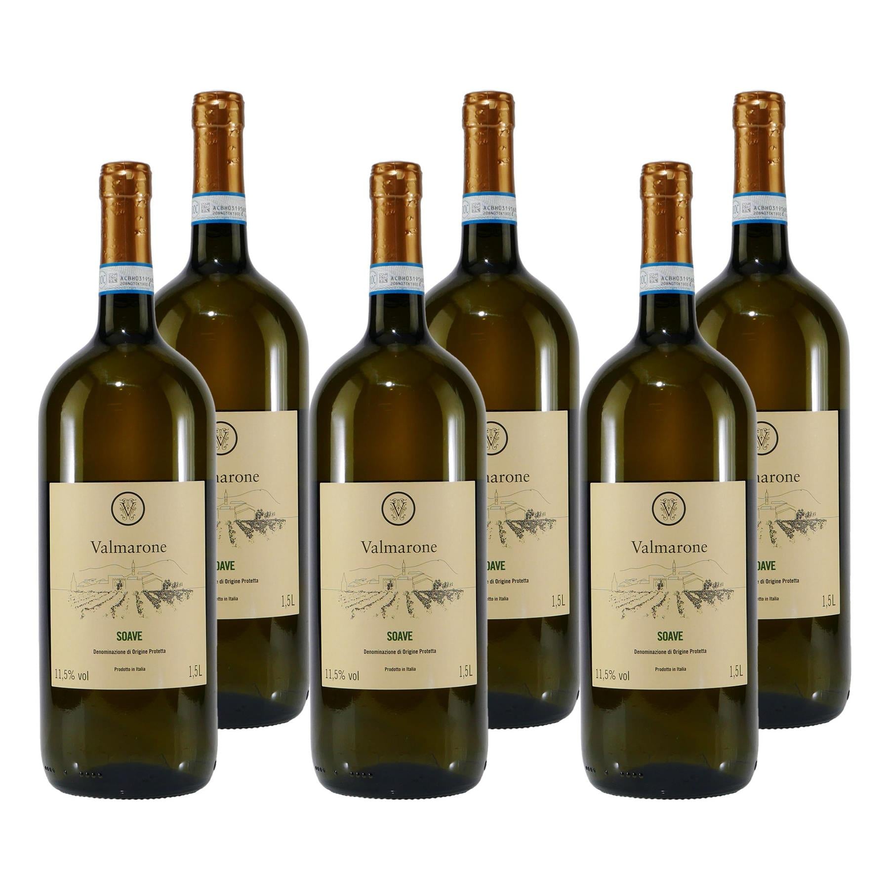 Valmarone Soave DOP -trocken- (6 x 1,5L)
