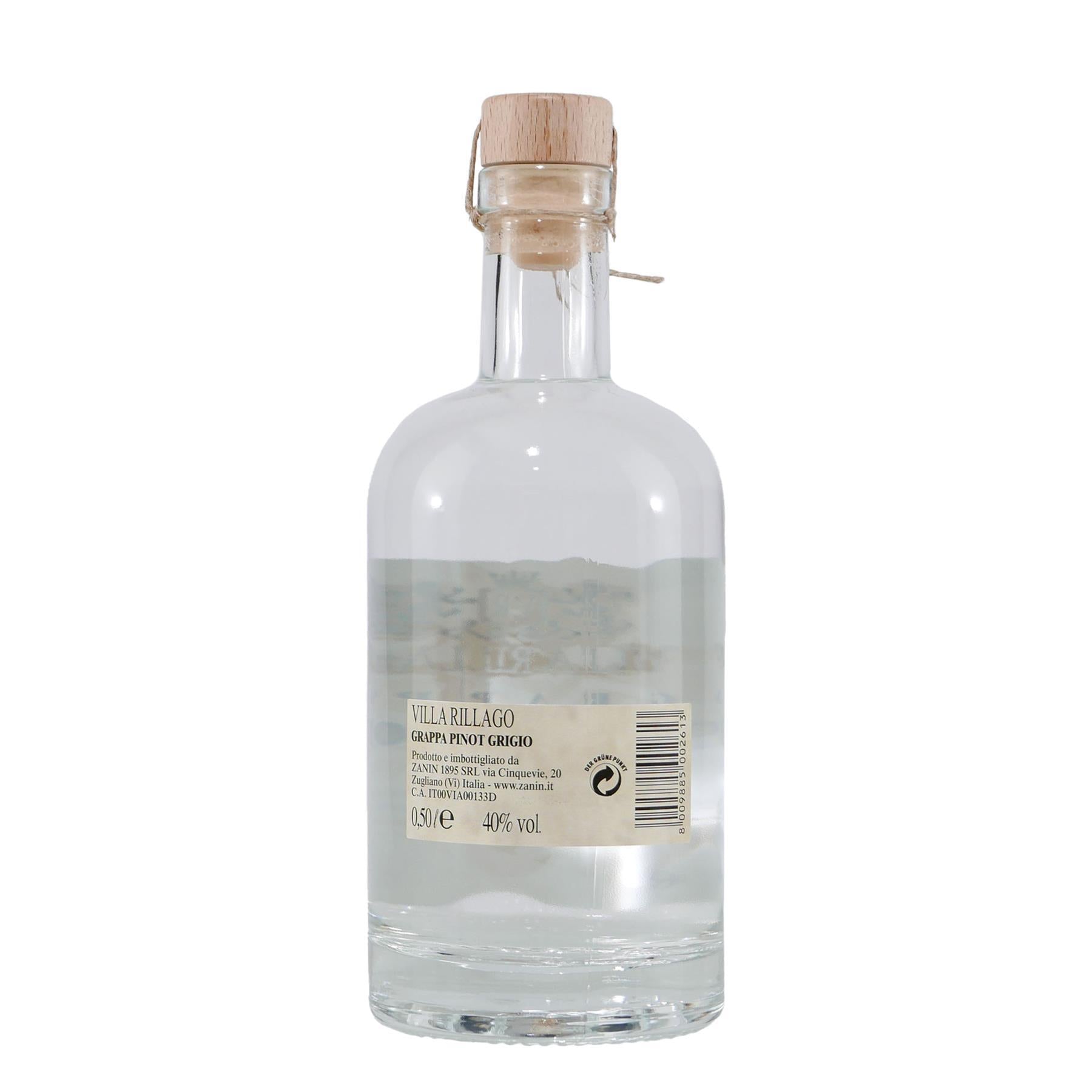 Villa Rillago Pinot Grigio Grappa