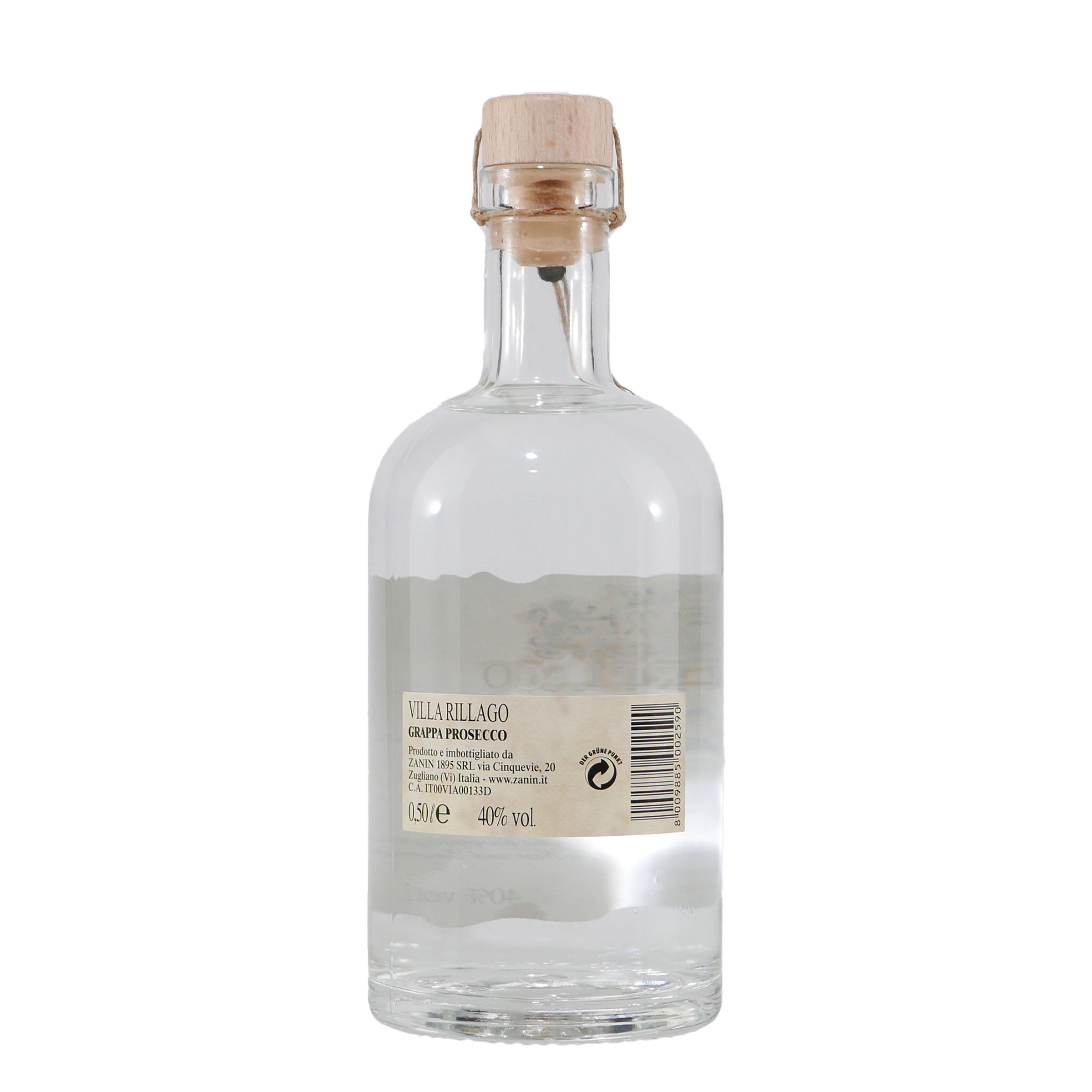 Villa Rillago Prosecco Grappa (6 x 0,5L)