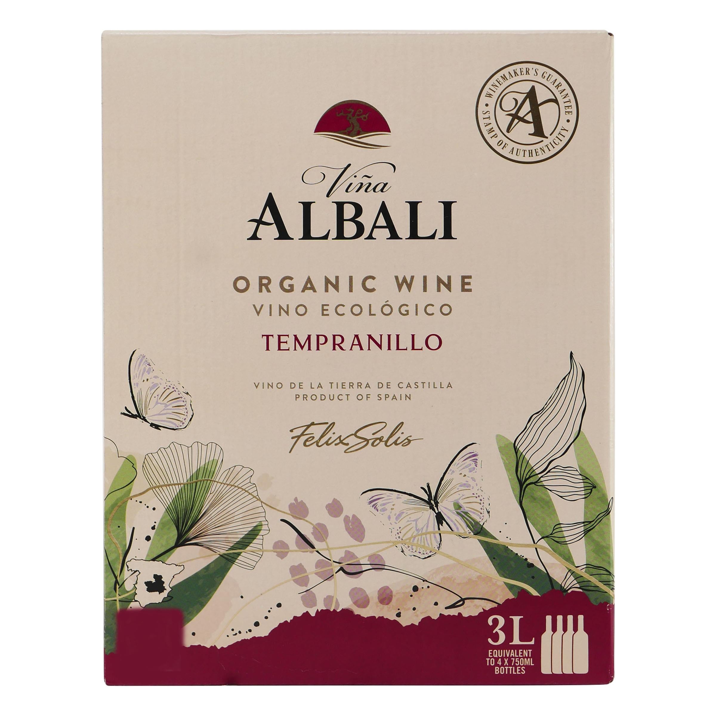 Vina Albali Tempranillo 3,0L BIB -trocken-