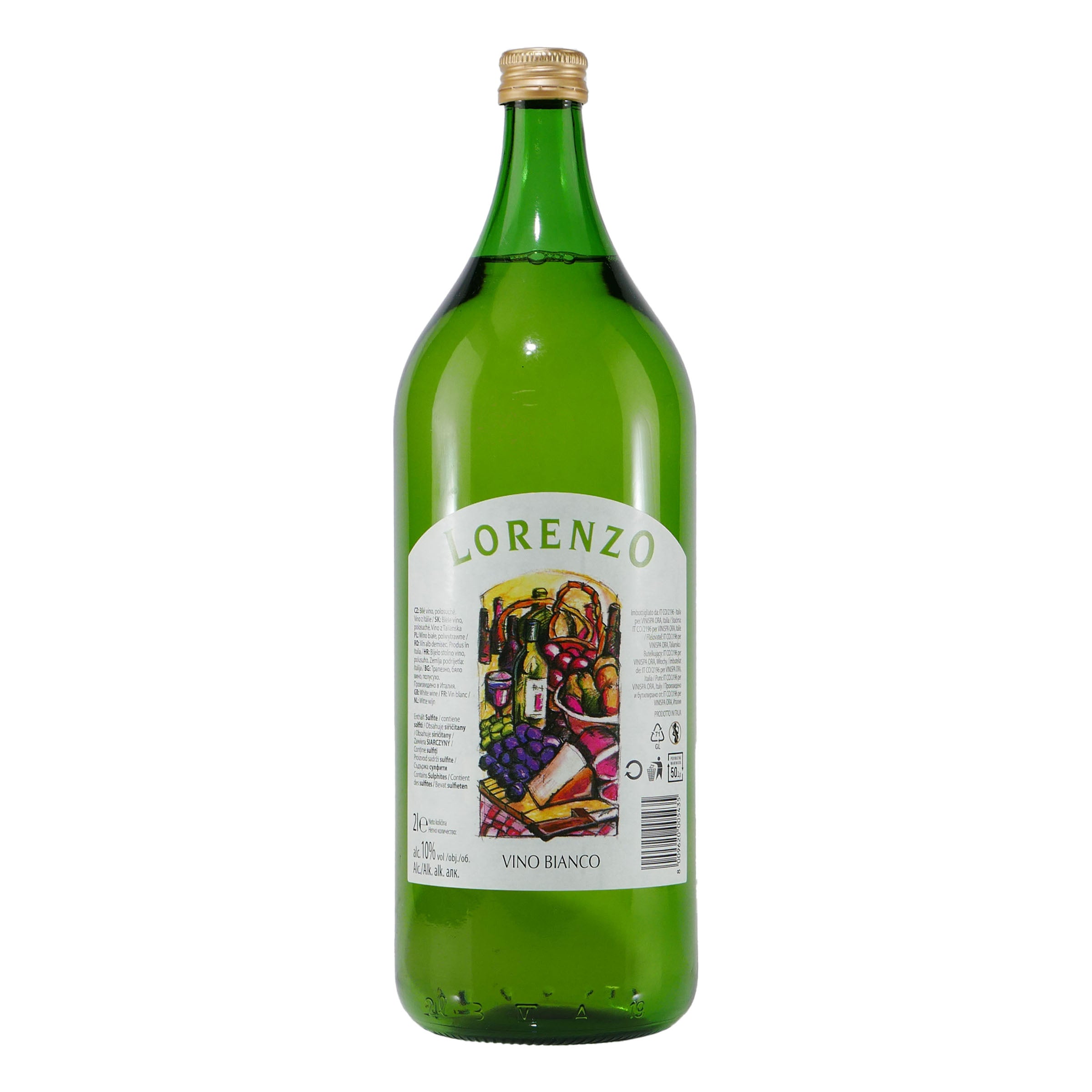 Lorenzo Vino Bianco Weißwein 2,0L