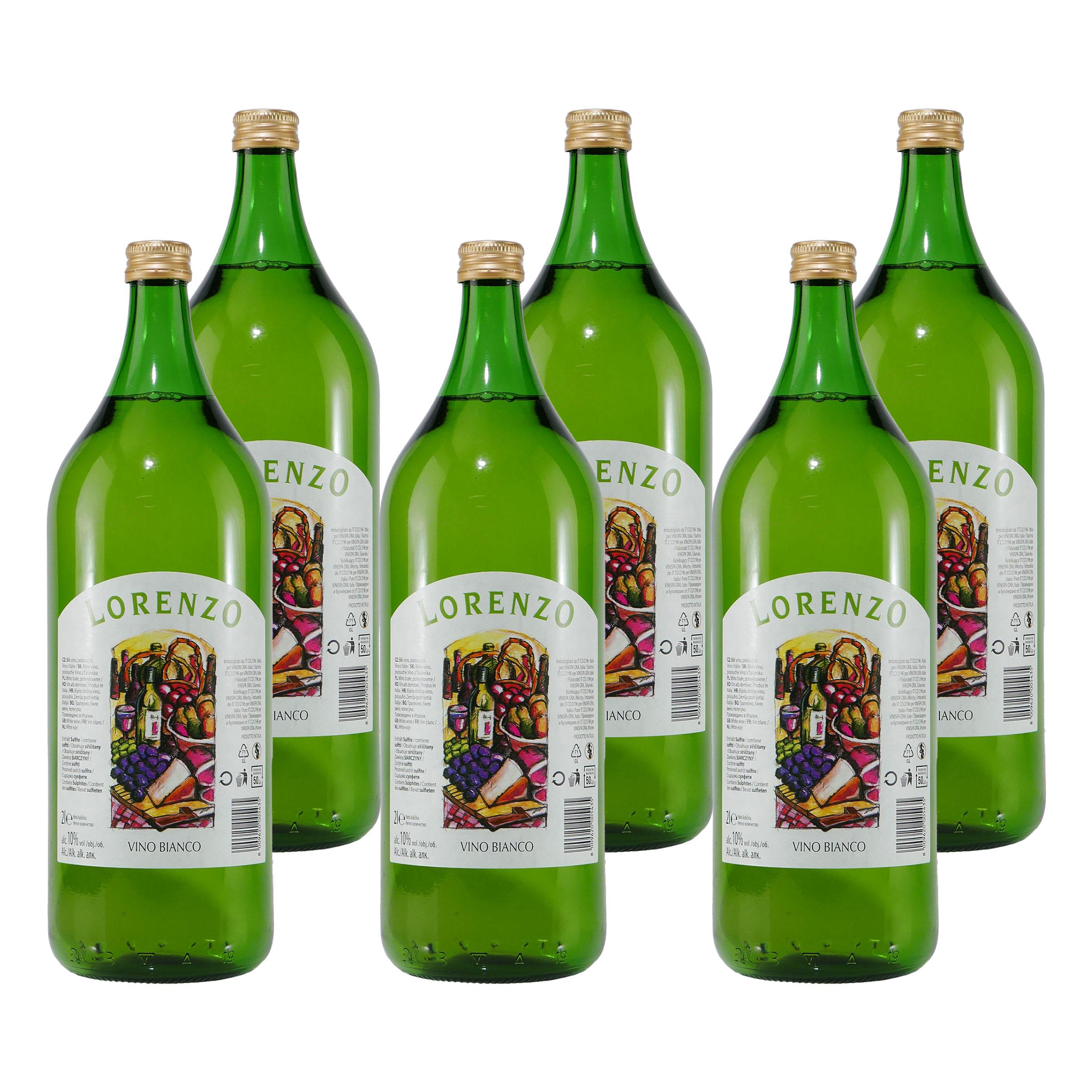 Lorenzo Vino Bianco Weißwein (6 x 2,0L)