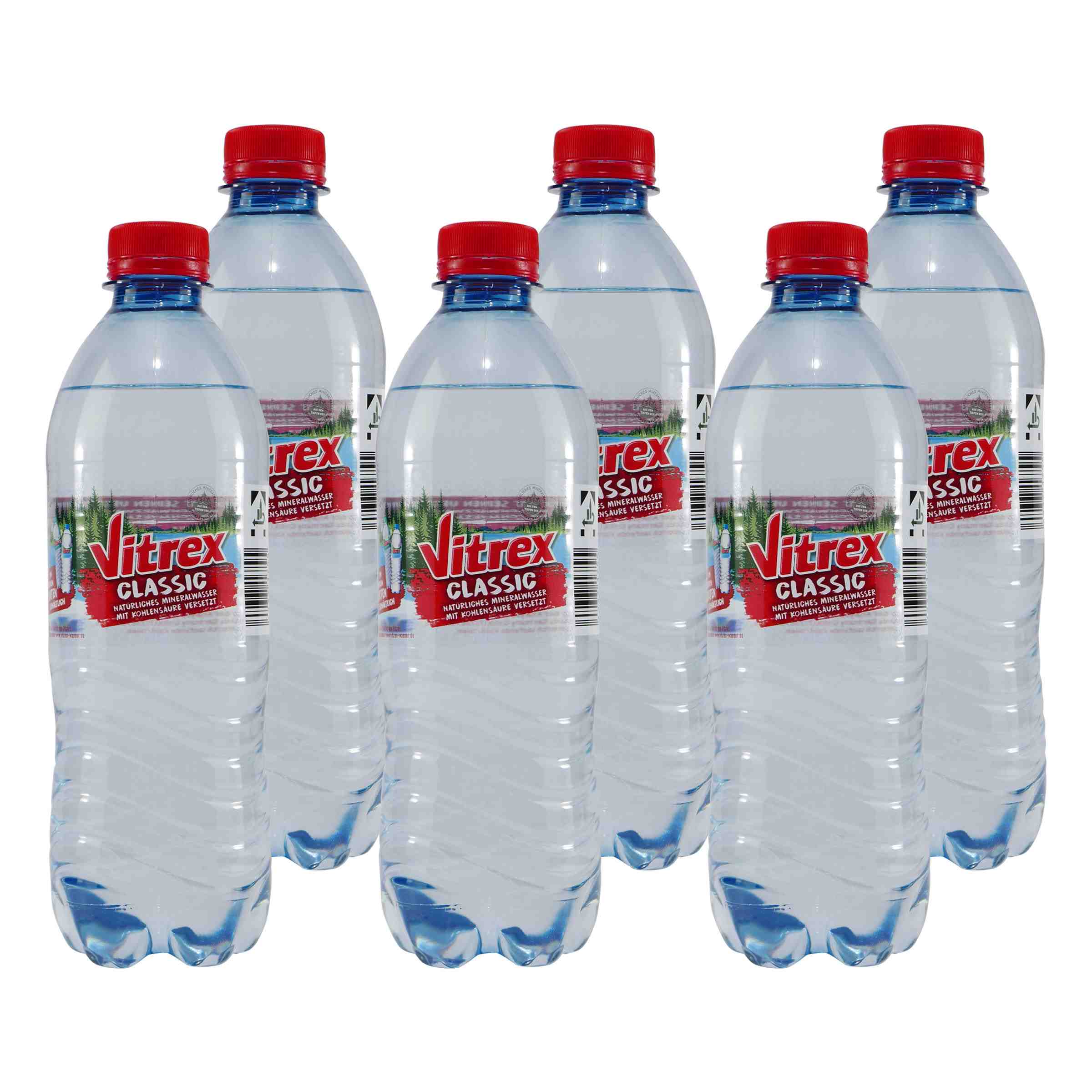 Vitrex Mineralwasser -Classic- (6 x 0,5L)