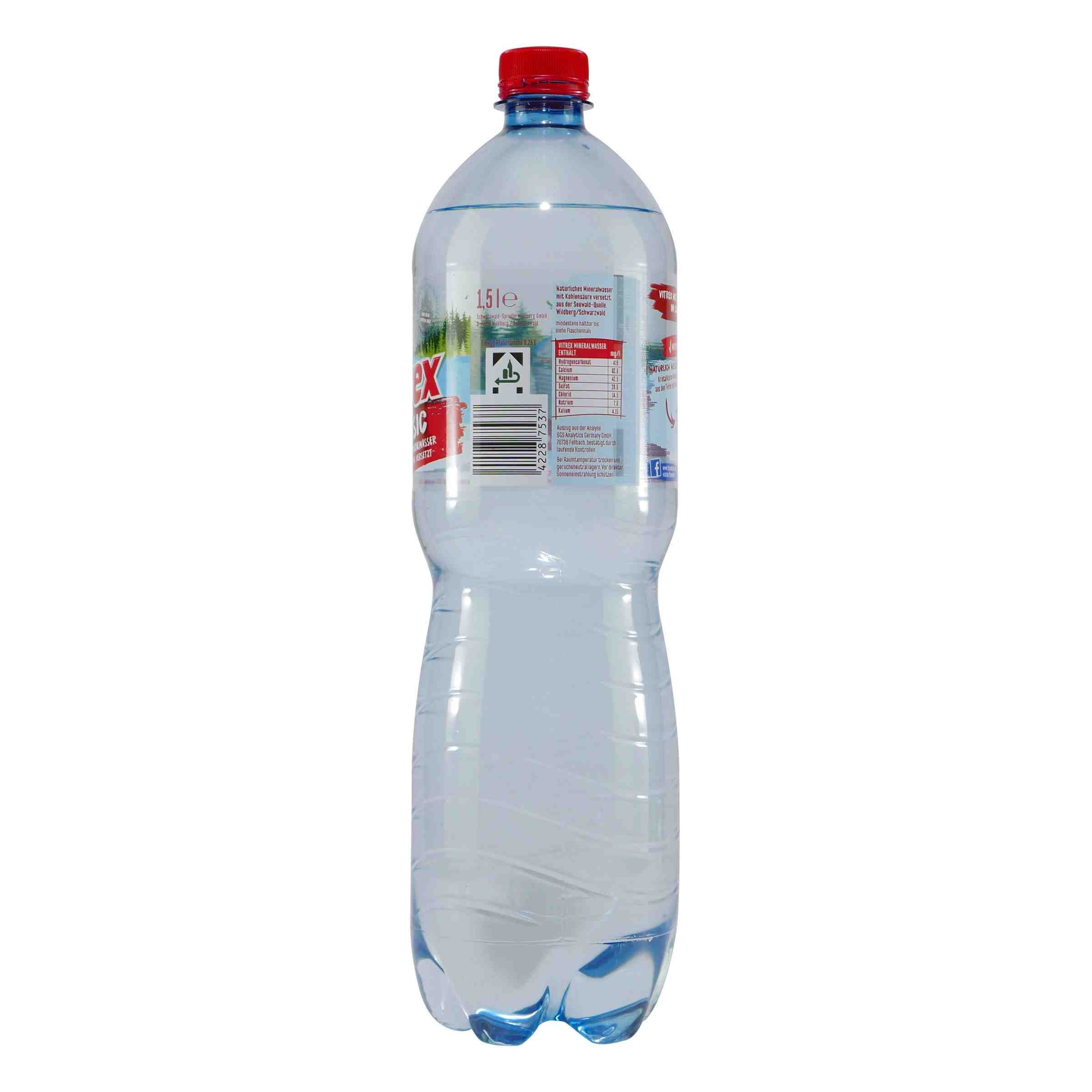 Vitrex Mineralwasser -Classic- (6 x 1,5L)
