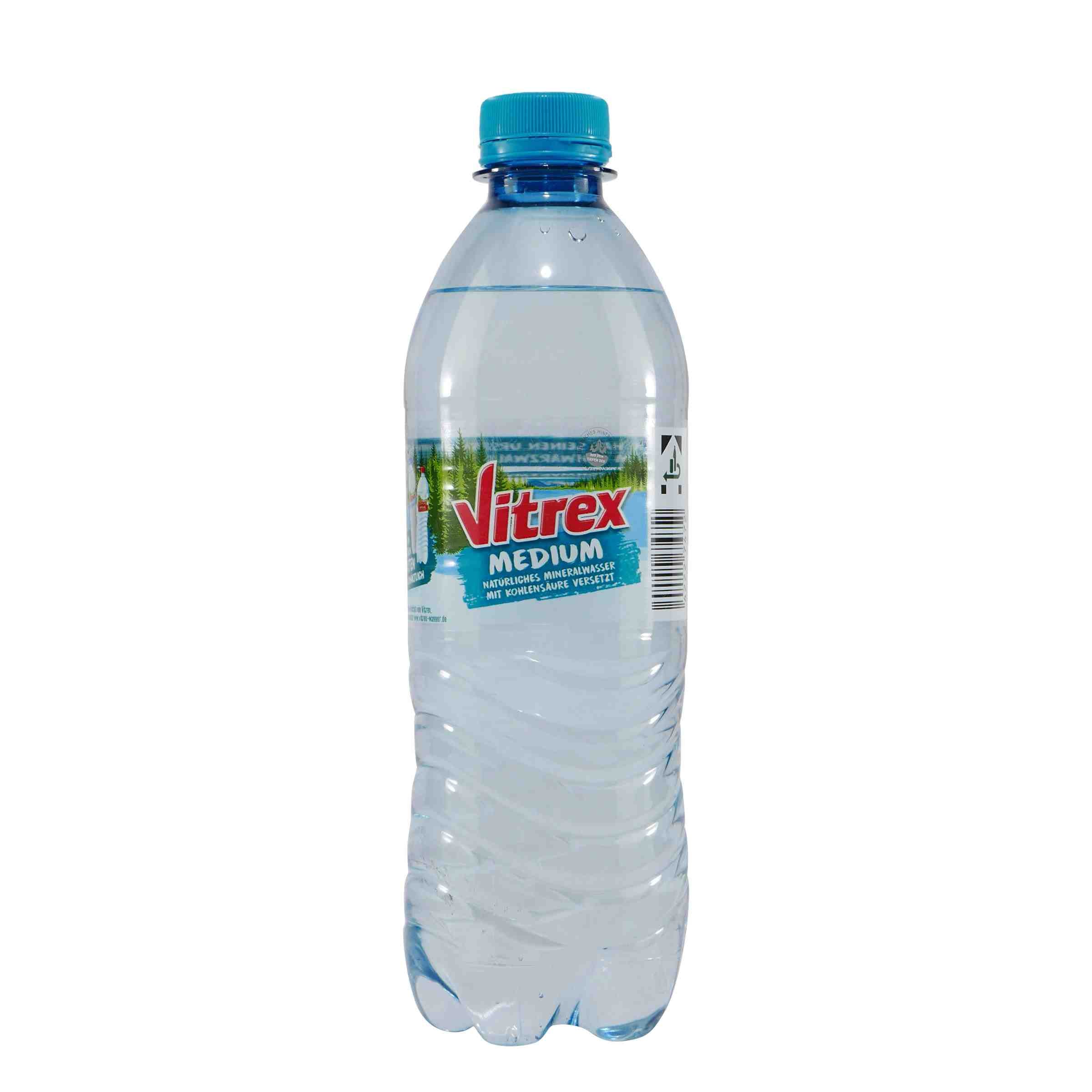 Vitrex Mineralwasser -Medium- (6 x 0,5L)