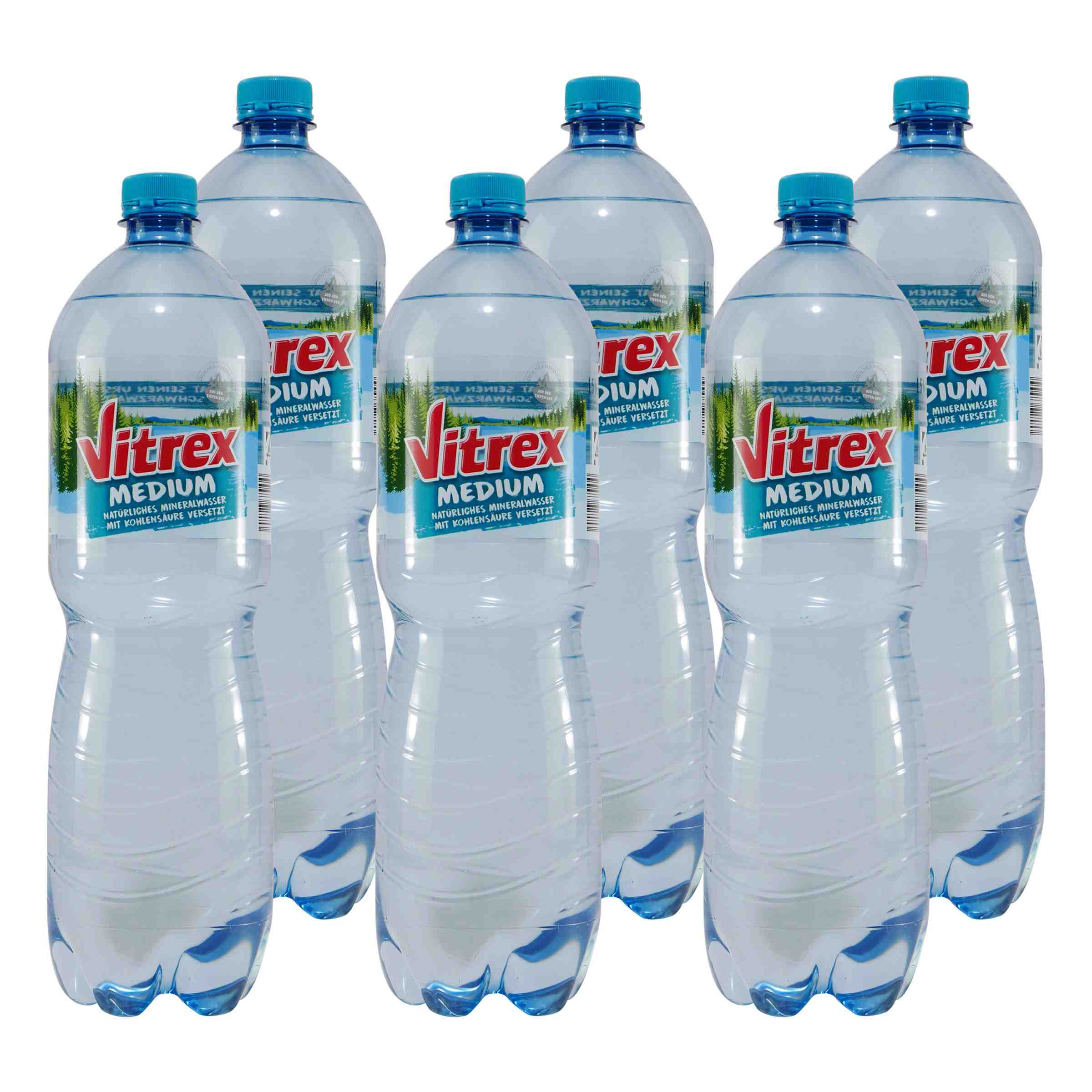 Vitrex Mineralwasser -Medium- (6 x 1,5L)