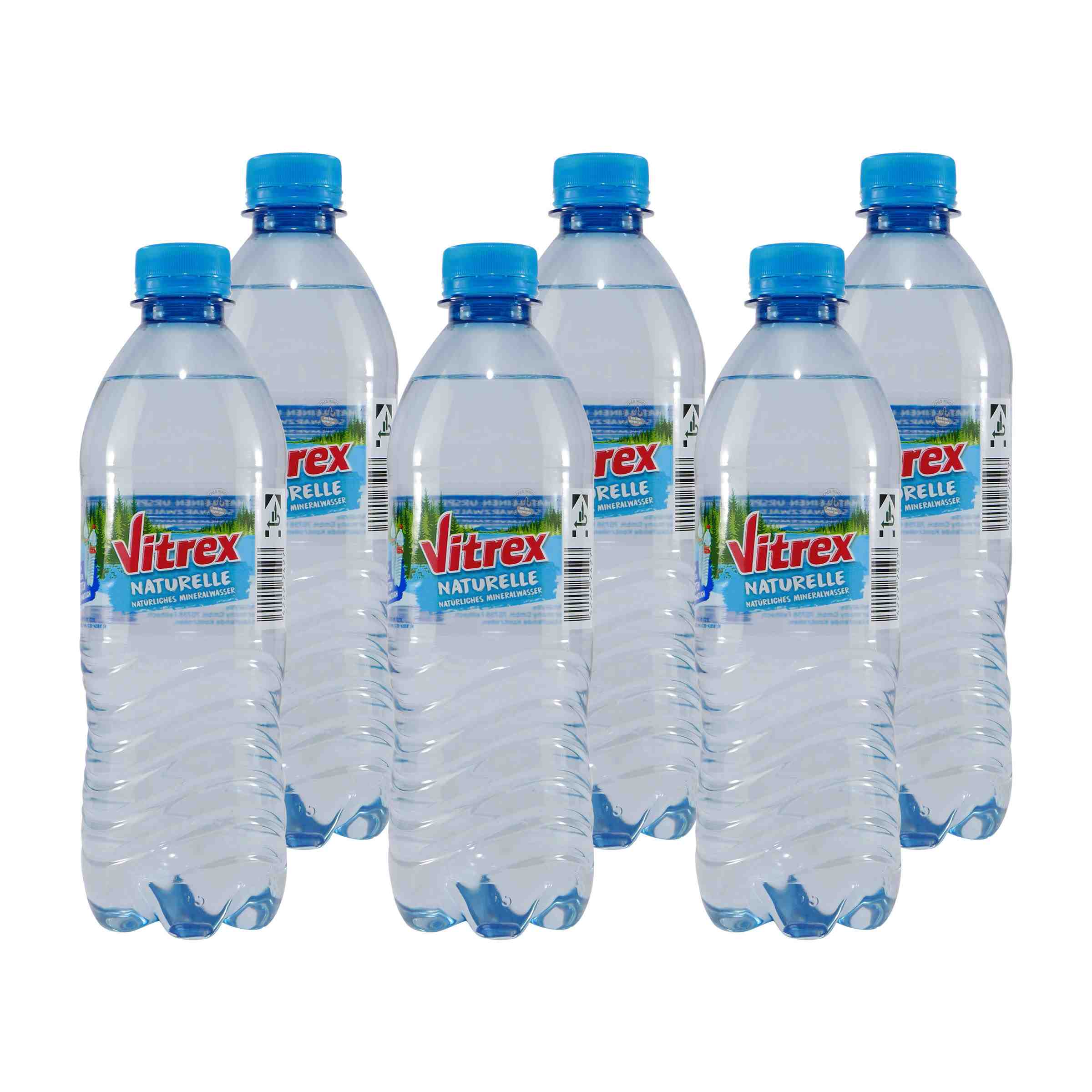 Vitrex Mineralwasser -Naturelle- (6 x 0,5L)