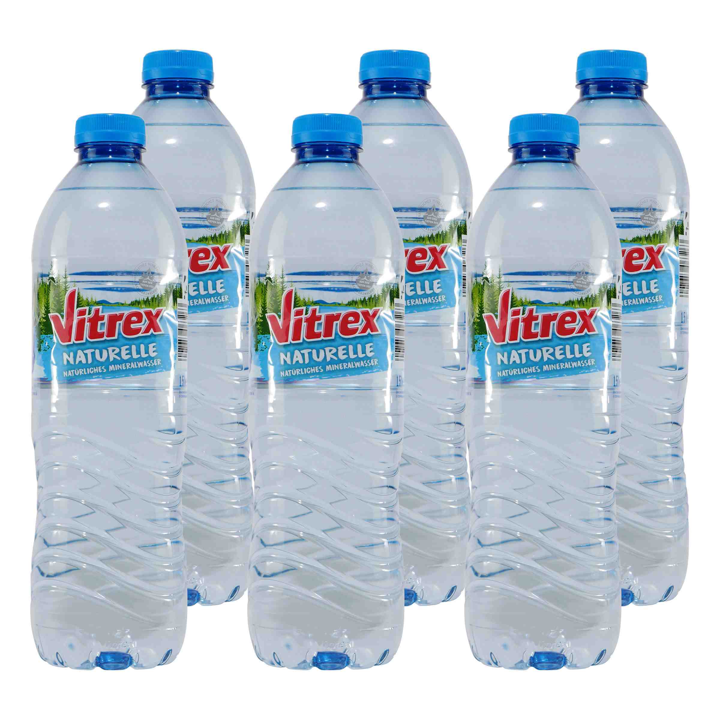 Vitrex Mineralwasser -Naturelle- (6 x 1,5L)