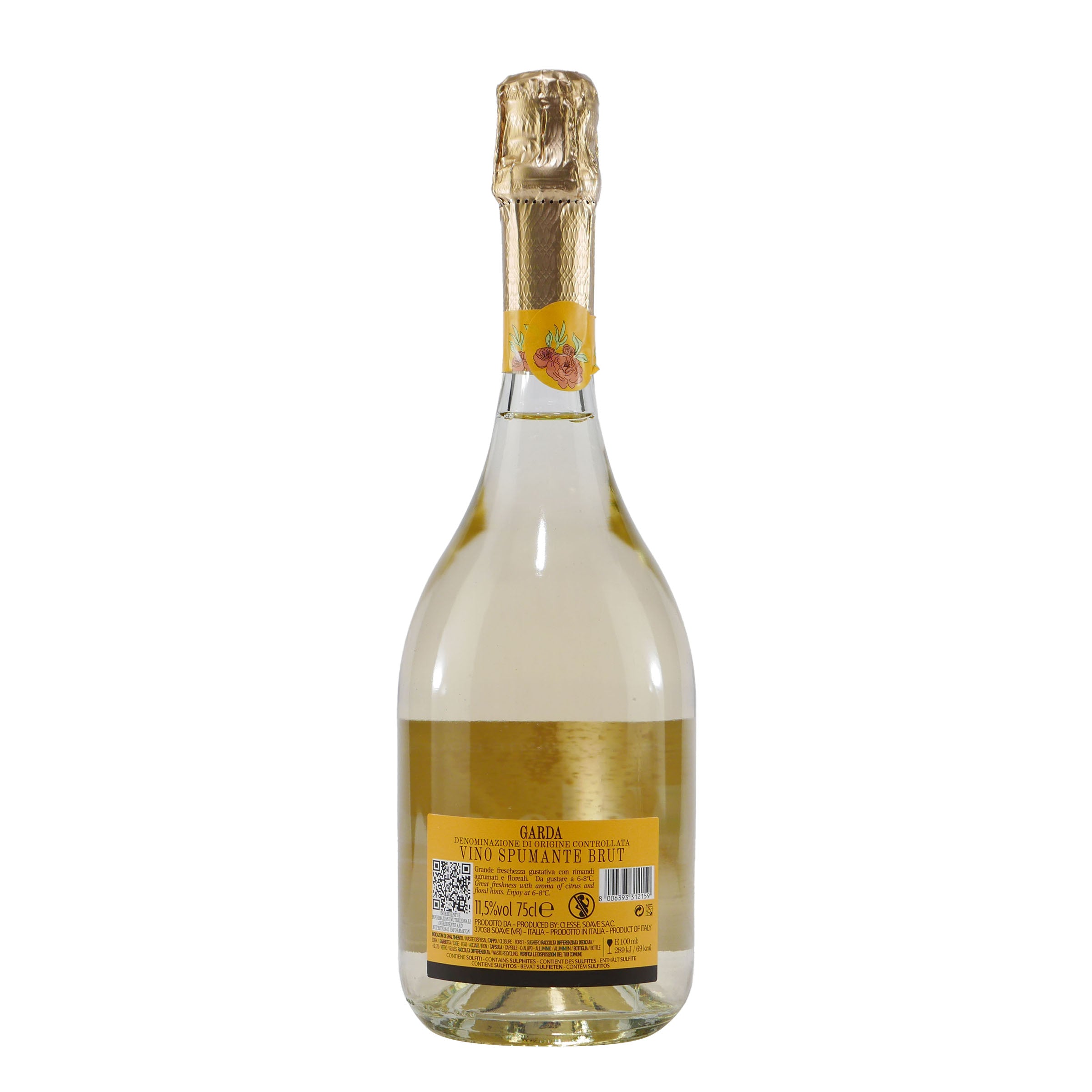 Volere Garda Spurmante Brut DOC