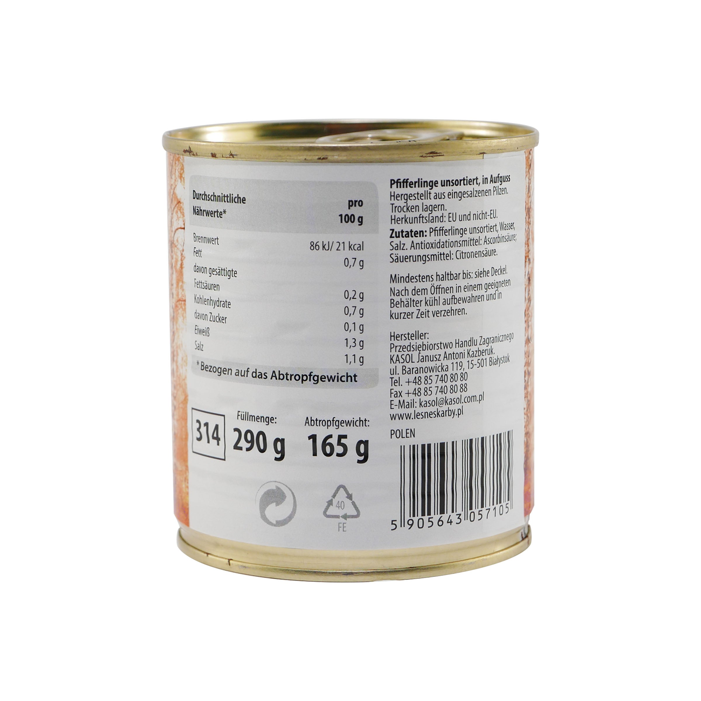 Waldschatz Pfifferlinge (12 x 290g)