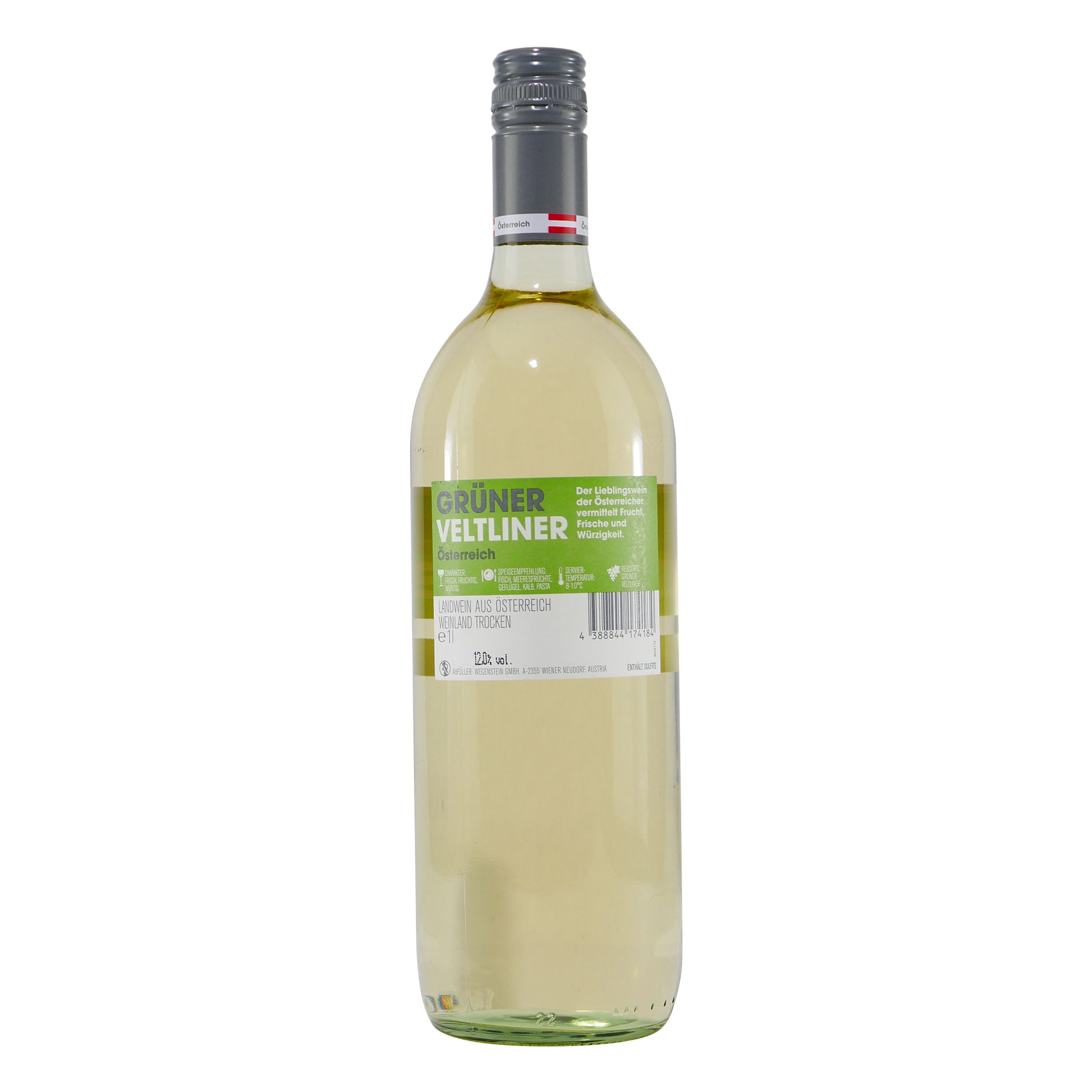 Wegenstein Grüner Veltliner -trocken- (6 x 1,0L)