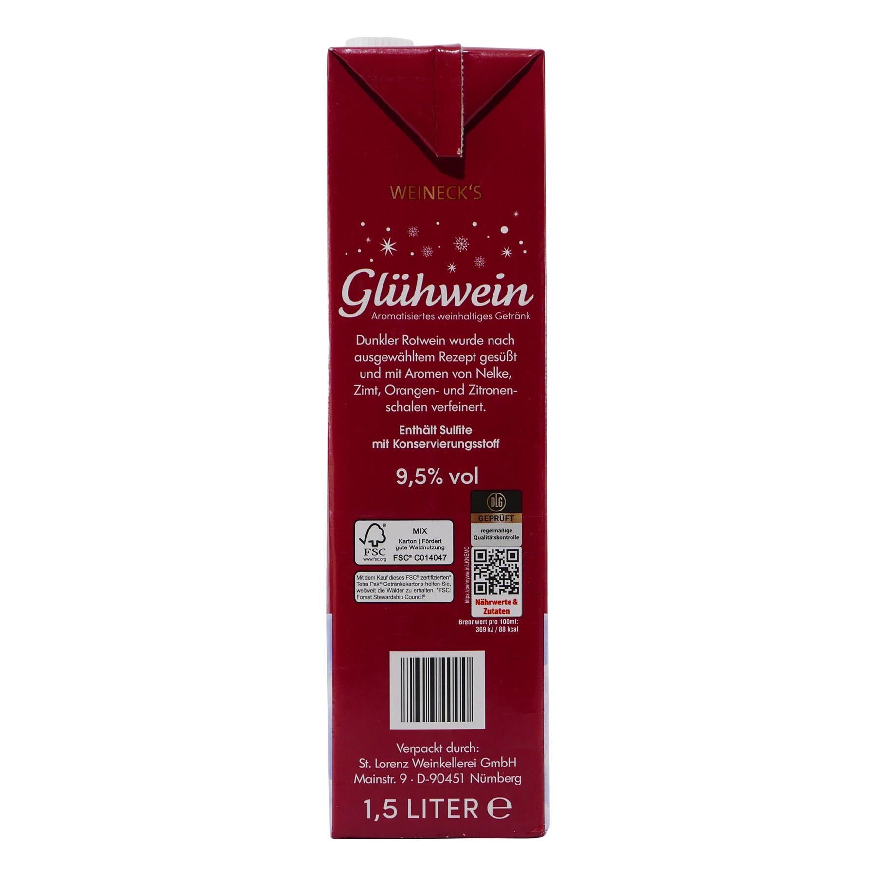 Weinecks Roter Glühwein (8 x 1,5L)