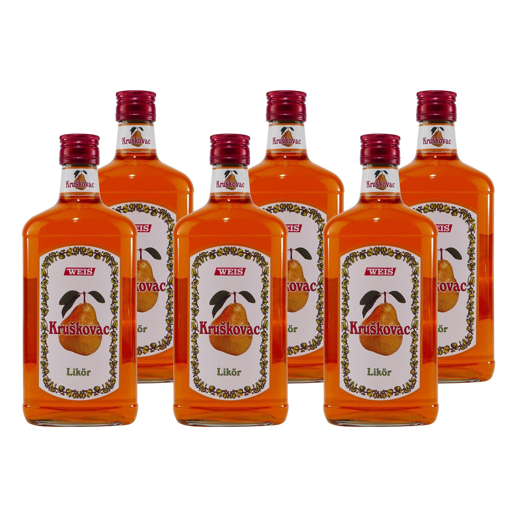 Weis Kruskovac Birnen-Likör (6 x 0,7L)