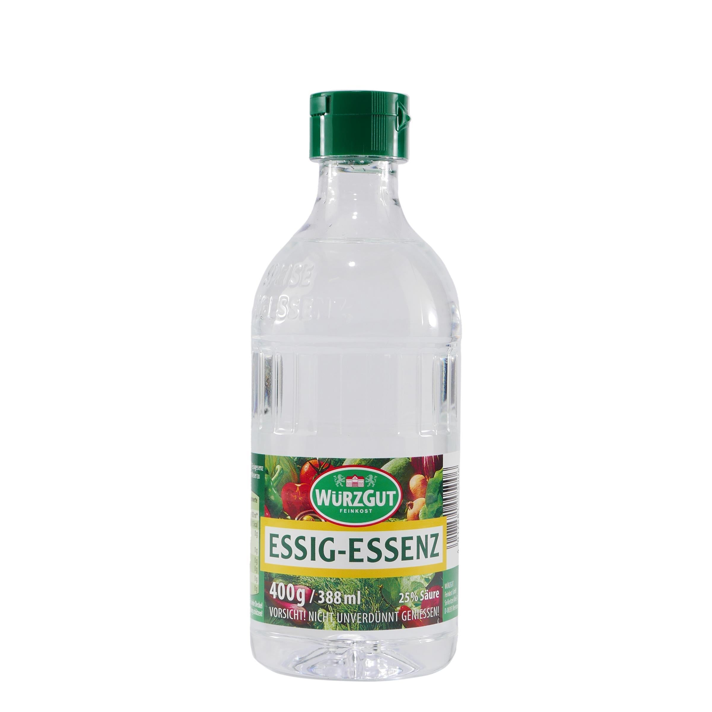 Würzgut Essig-Essenz Hell 25% Säure (12 x 400g)