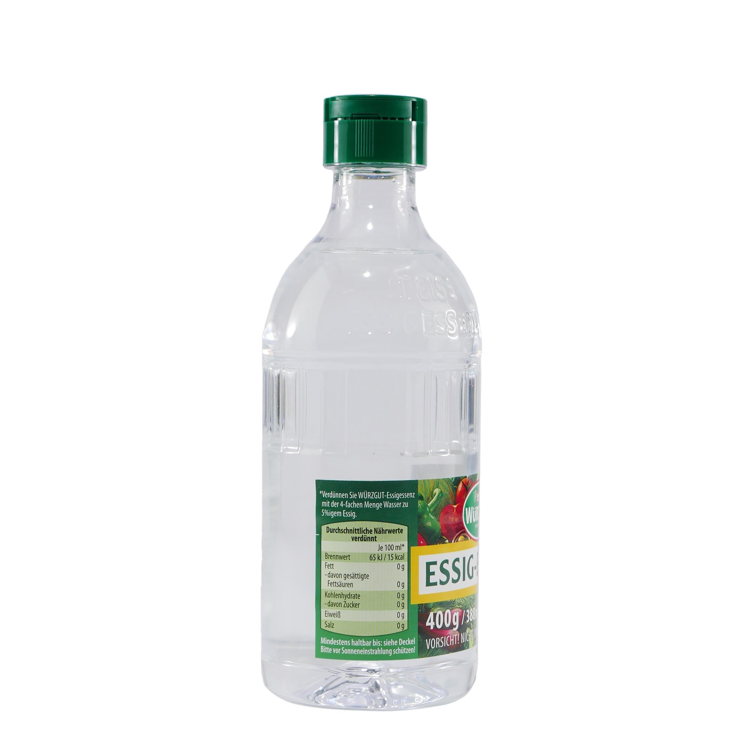 Würzgut Essig-Essenz Hell 25% Säure (12 x 400g)