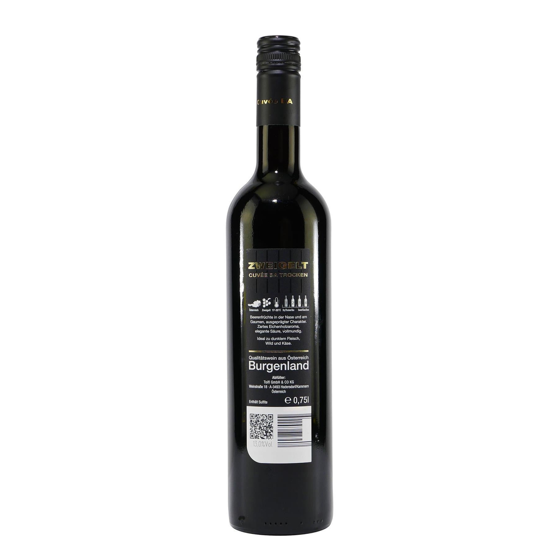 Zweigelt Burgenland Cuvèe Ba -trocken- (6 x 0,75L)