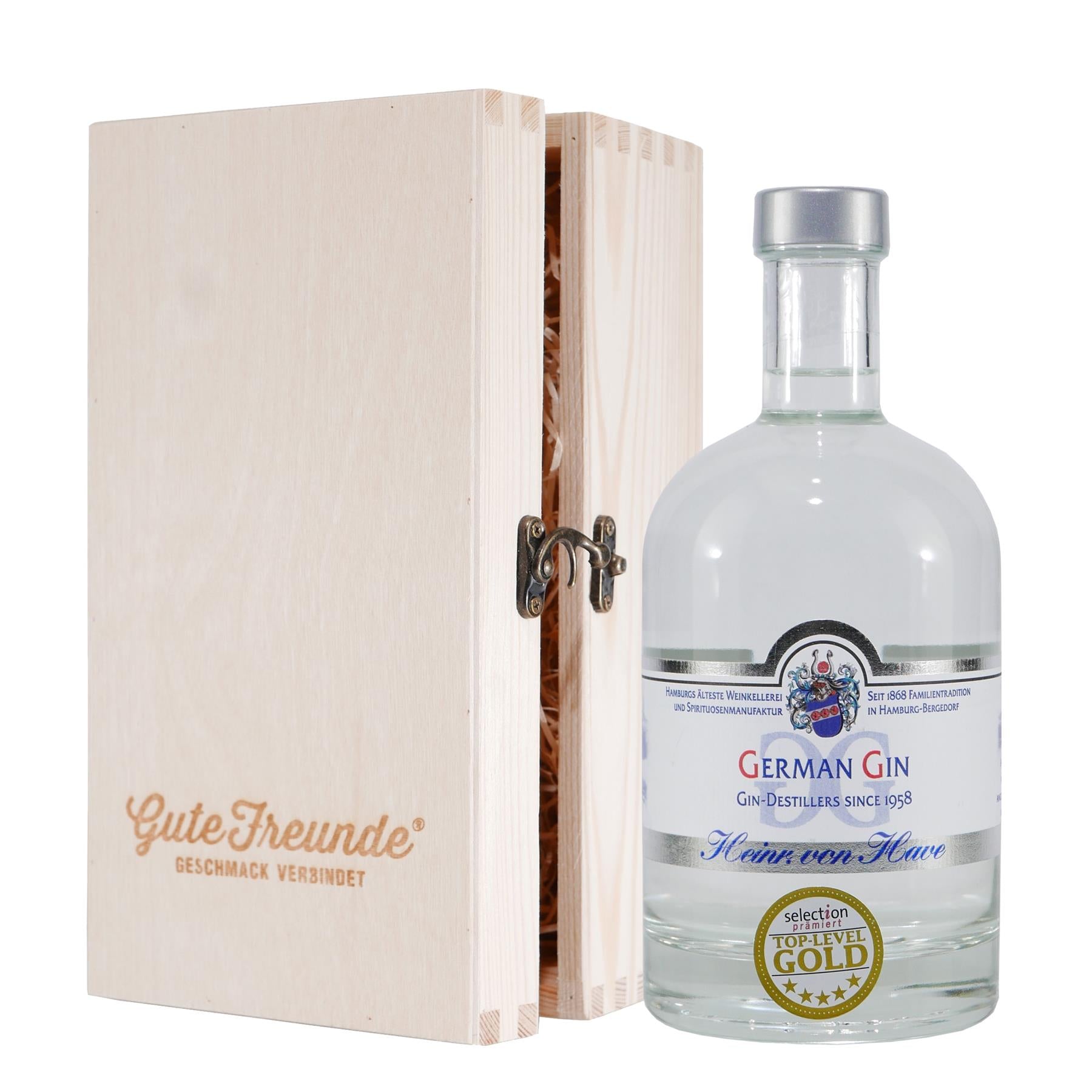 Heinr. von Have German Gin mit Geschenk-HK