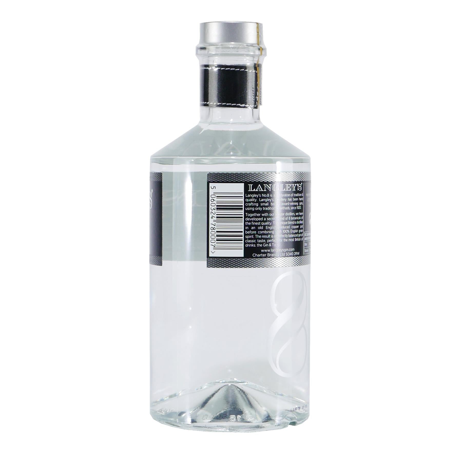 Langley's No. 8 Distilled London Gin mit Geschenk-HK