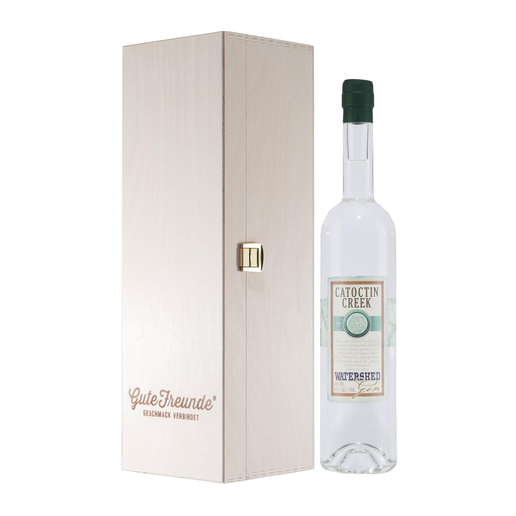 Catoctin Creek Watershed Gin mit Geschenk-Holzkiste