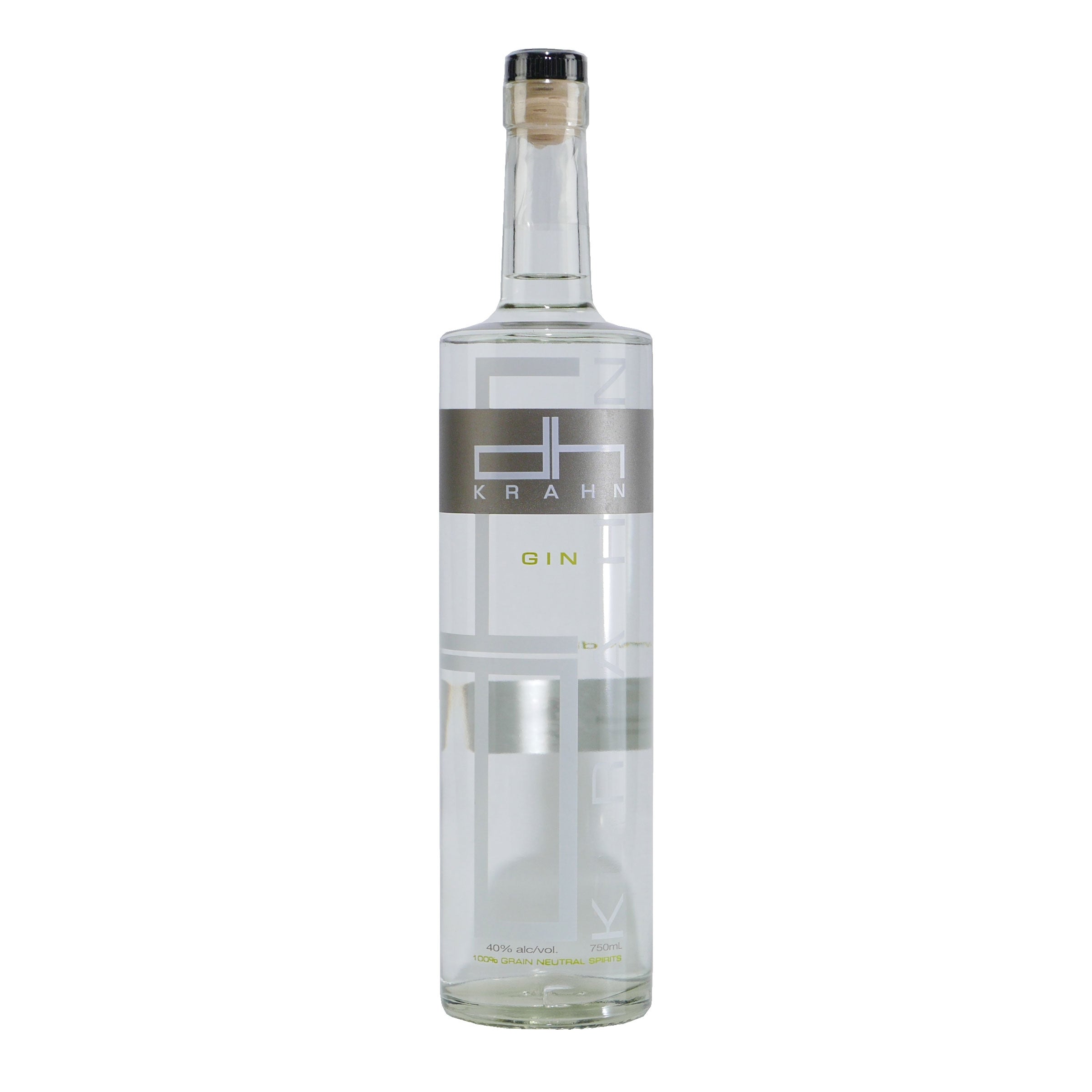 dh Krahn Gin mit Geschenk-Holzkiste
