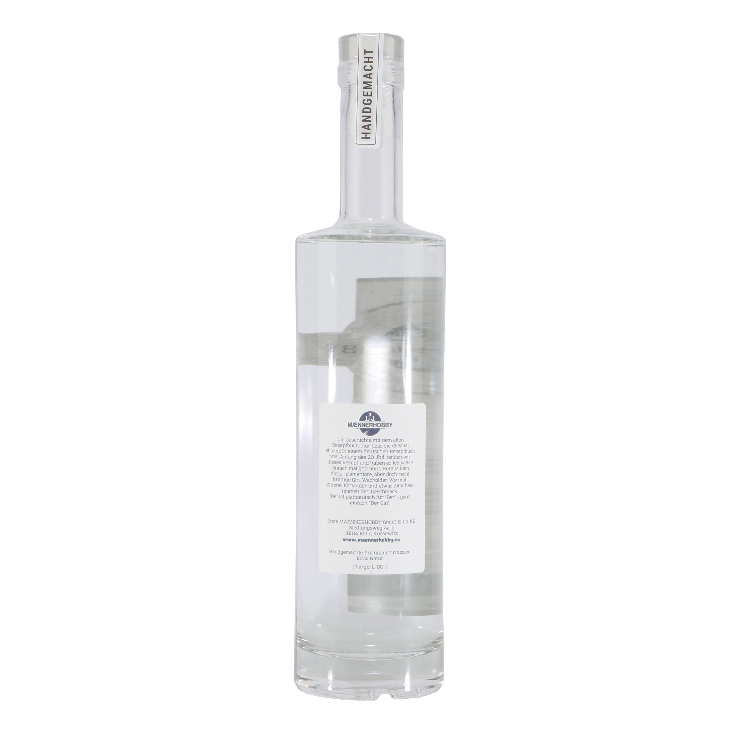 De Gin - Maennerhobby Spezial Gin