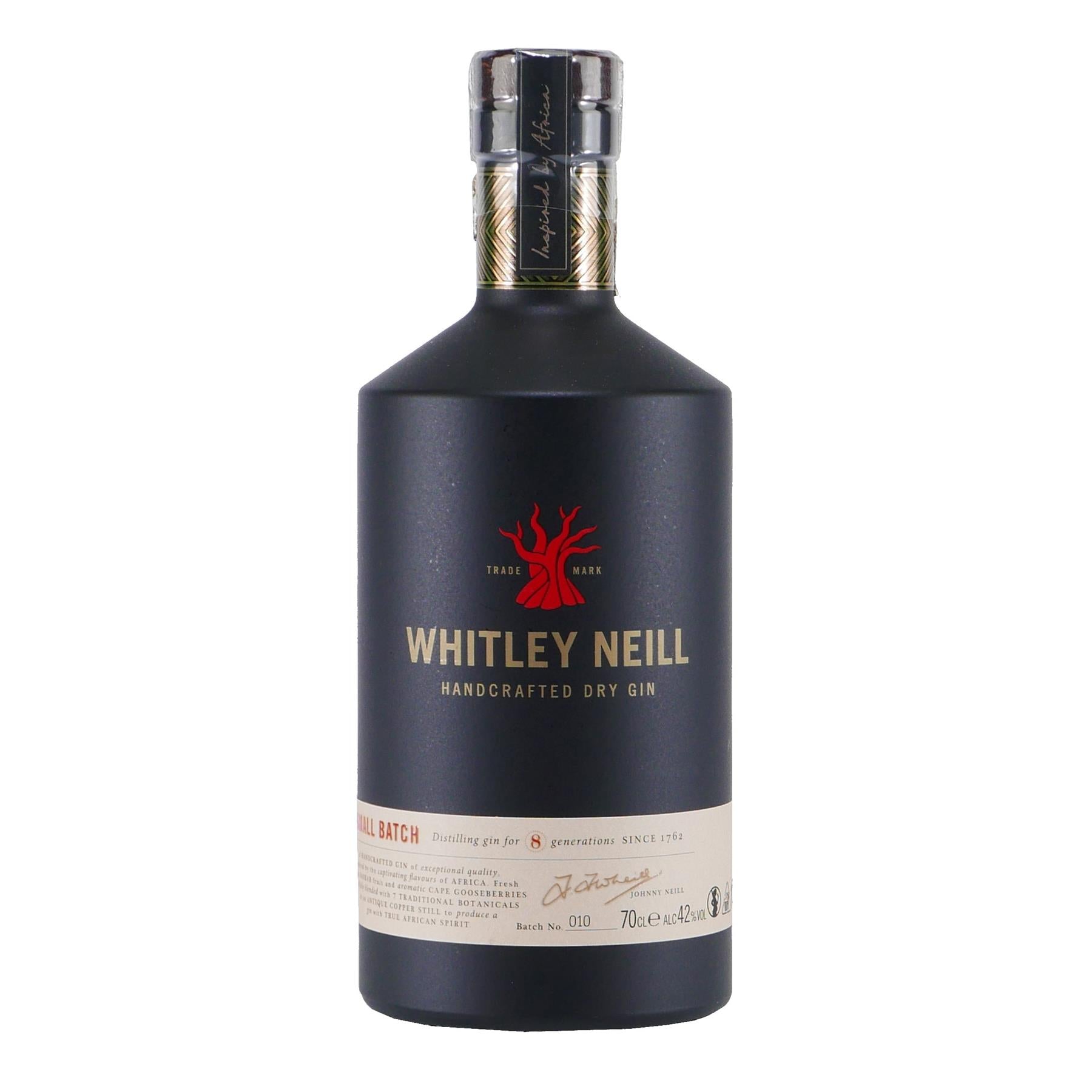 Whitley Neill Handcrafted Dry Gin mit Geschenk-HK