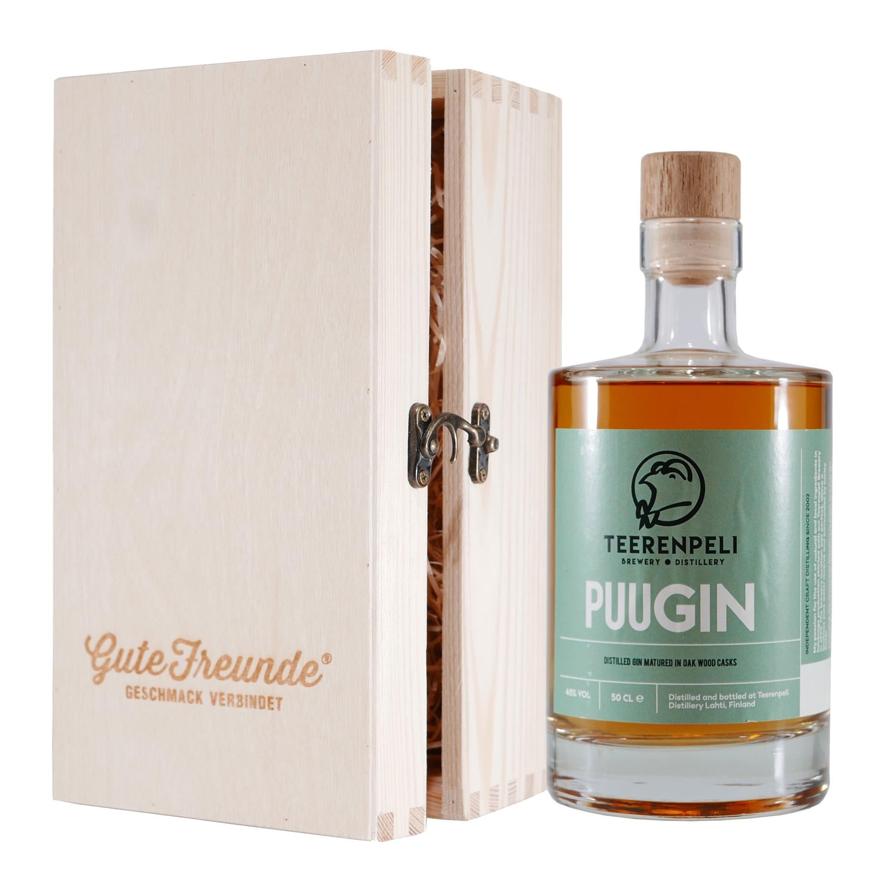 Teerenpeli PUUGIN mit Geschenk-Holzkiste