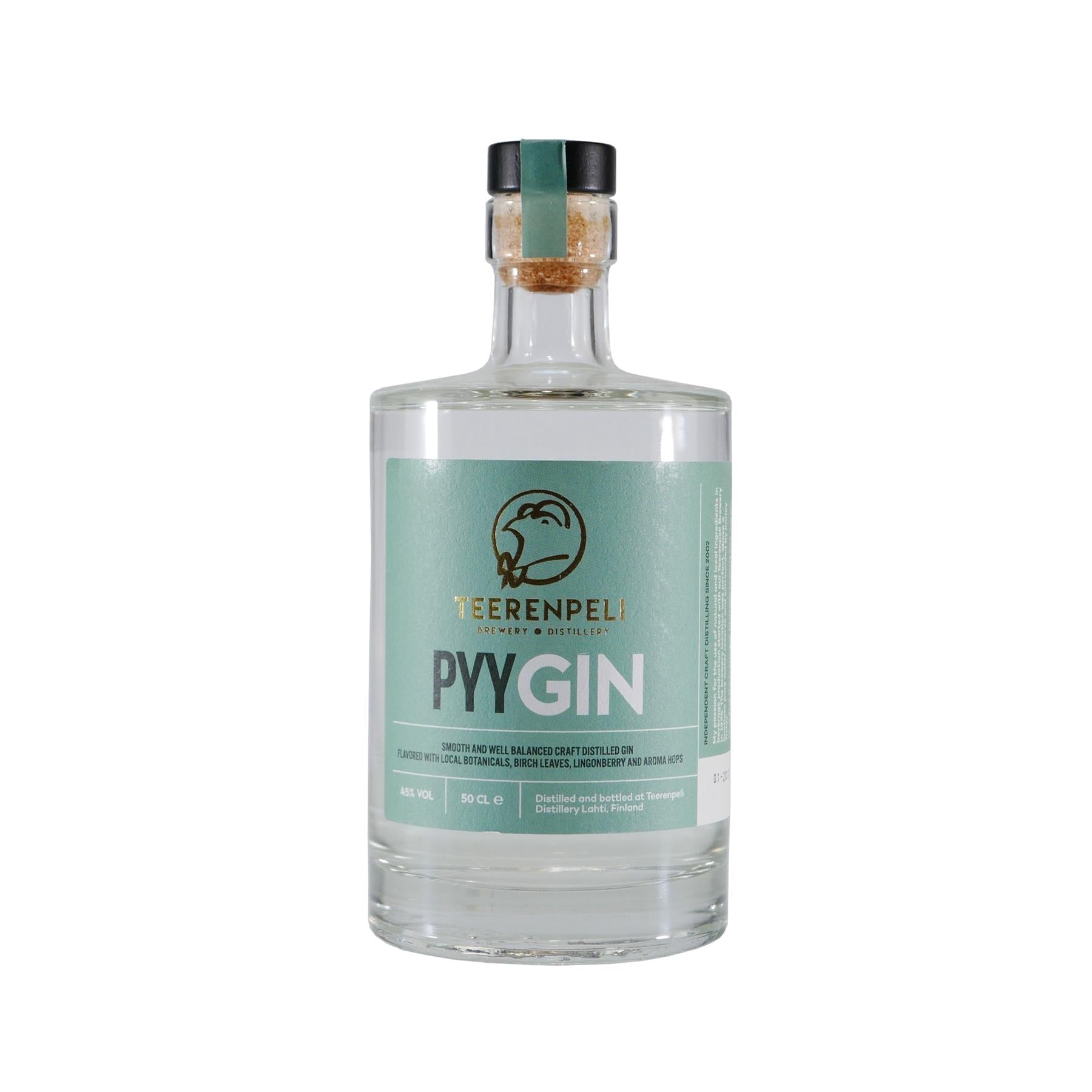 Teerenpeli Pyy Gin mit Geschenk-Holzkiste