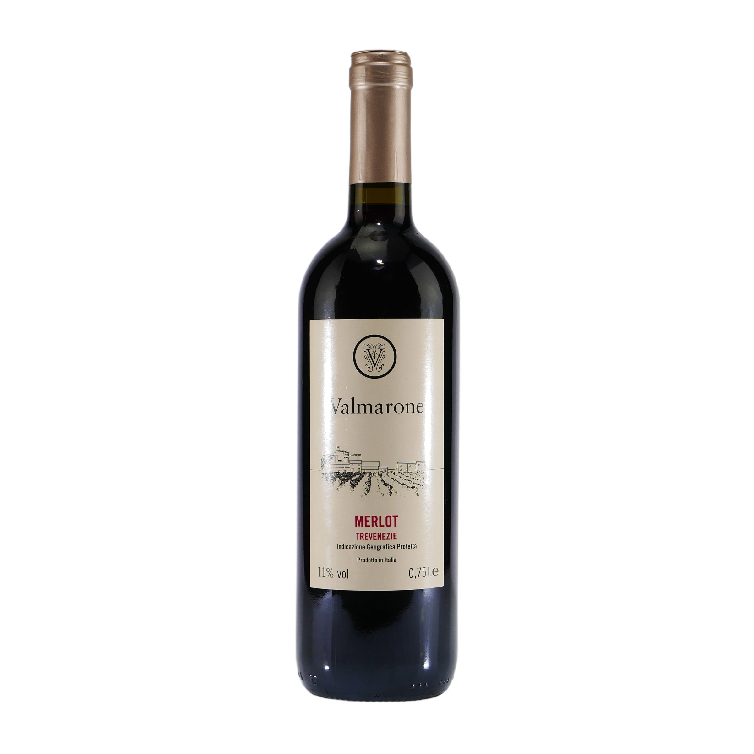 Valmarone Merlot IGP Italienischer Rotwein (6 x 0,75L)