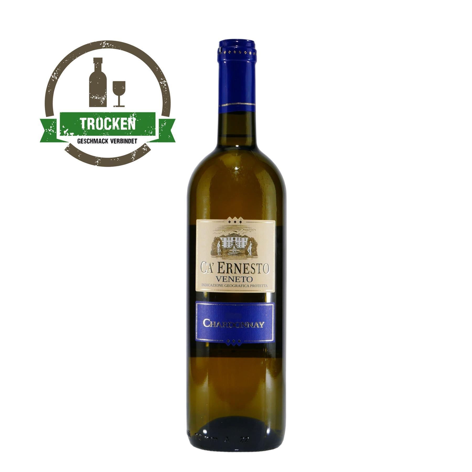CA' ERNESTO Chardonnay IGP Italienischer Weißwein (6 x 0,75L)