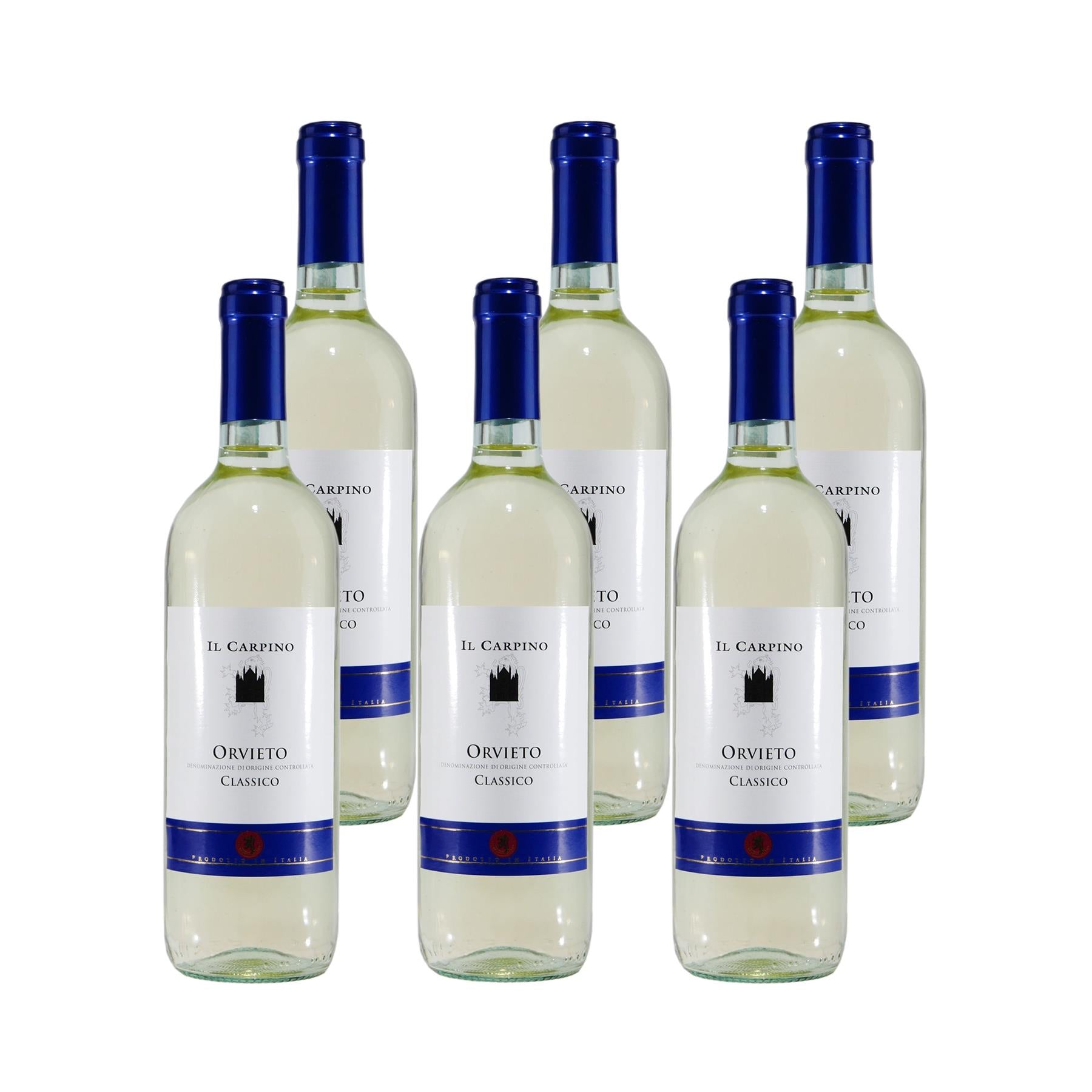 IL Carpino Orvieto Weißwein DOC -trocken- (6 x 0,75L)