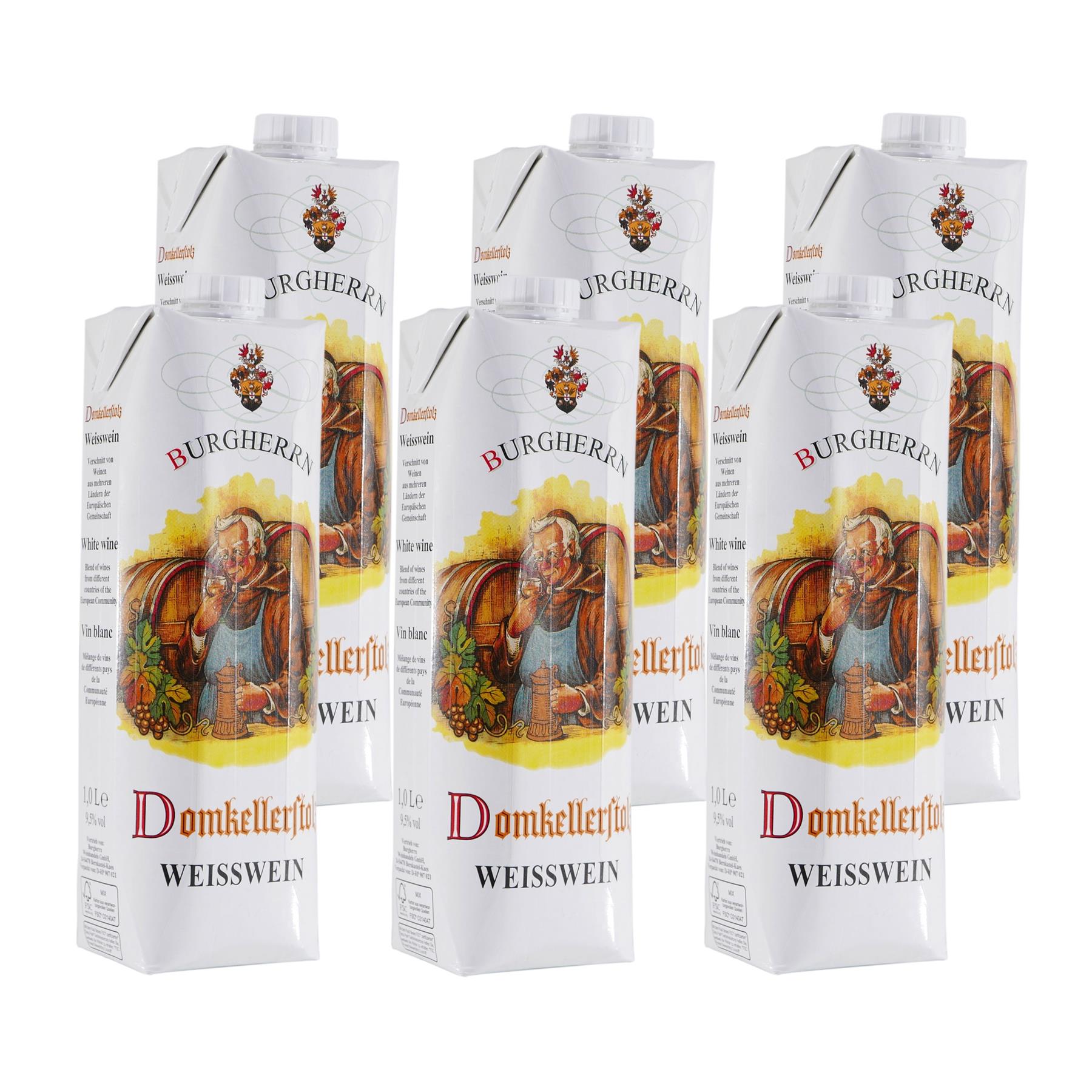 Domkellerstolz Weißwein (12x1,0L)