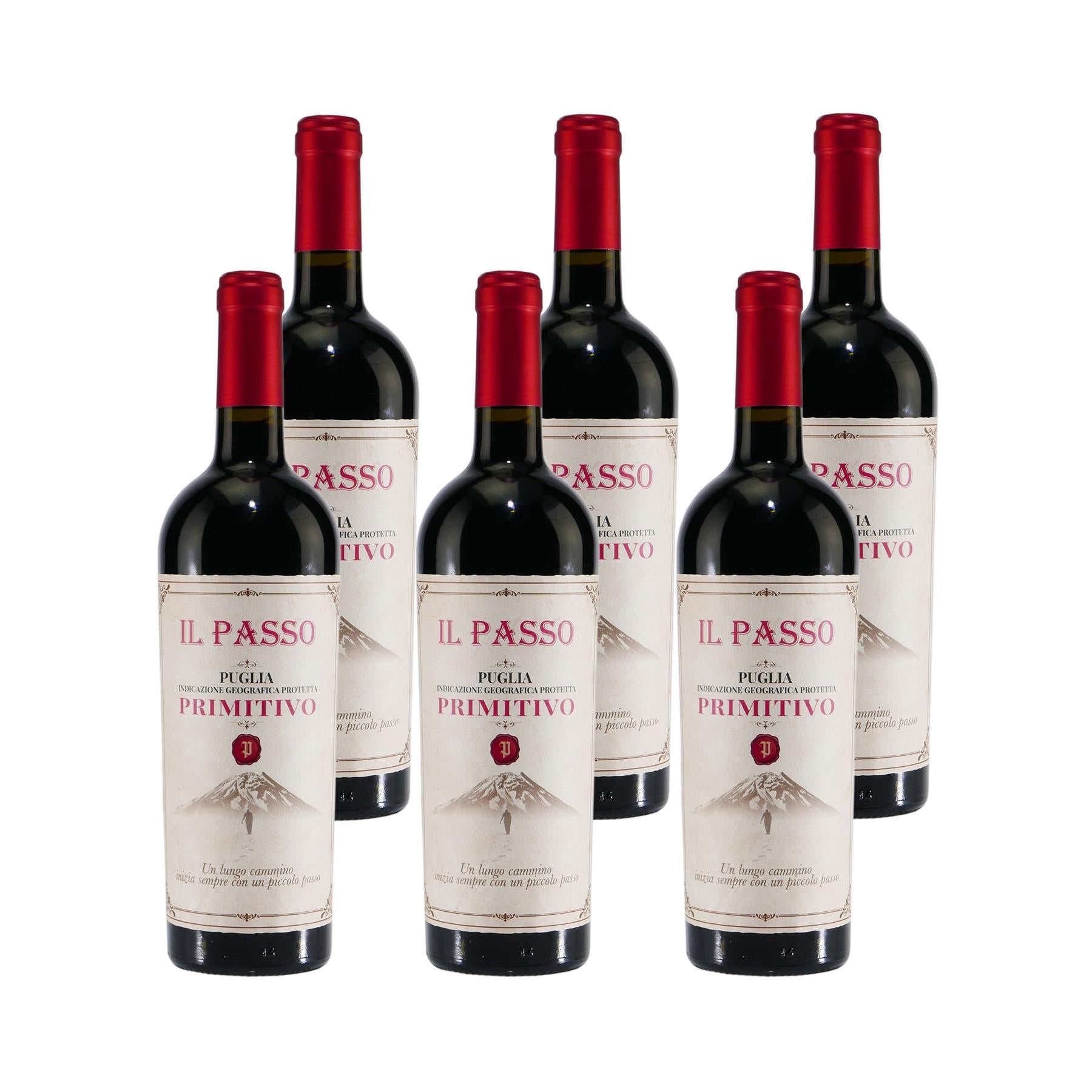 IL PASSO PRIMITIVO IGP Rotwein (6 x 0,75L)